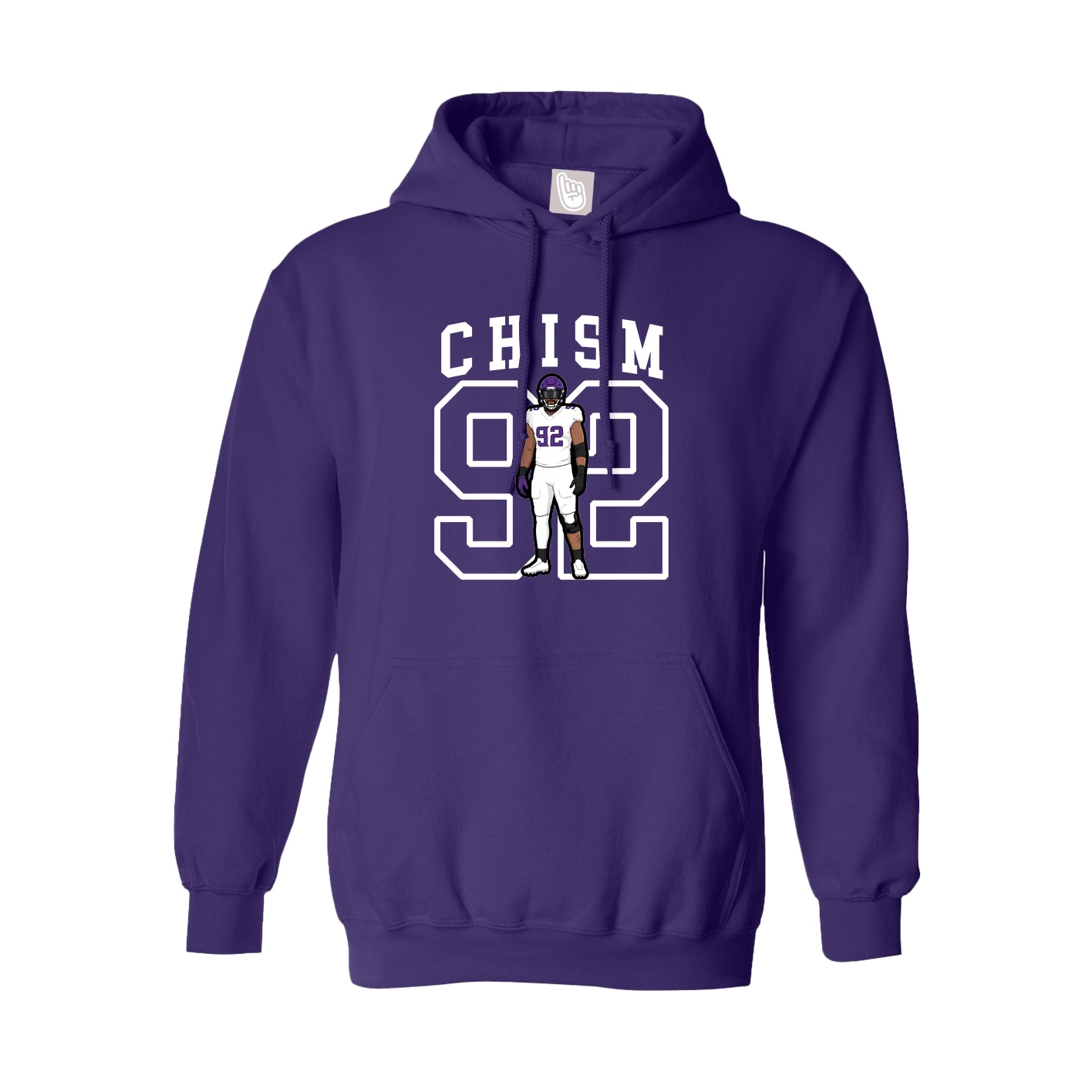 Hoodie — Shirsey in Purple