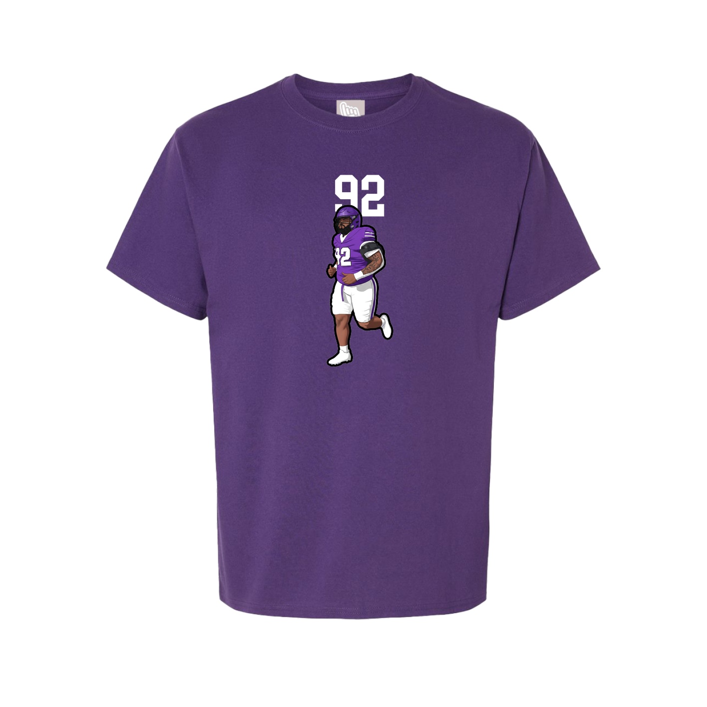 Tee — Number Top in Purple