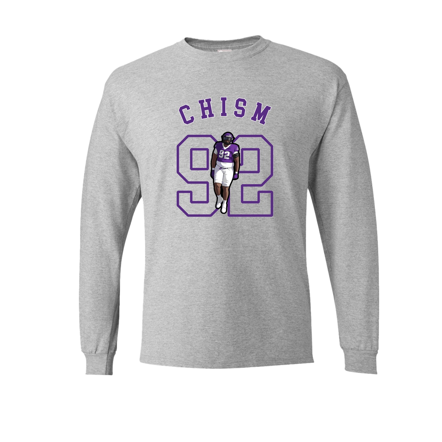 Long Sleeve Tee — Shirsey Arch in Grey
