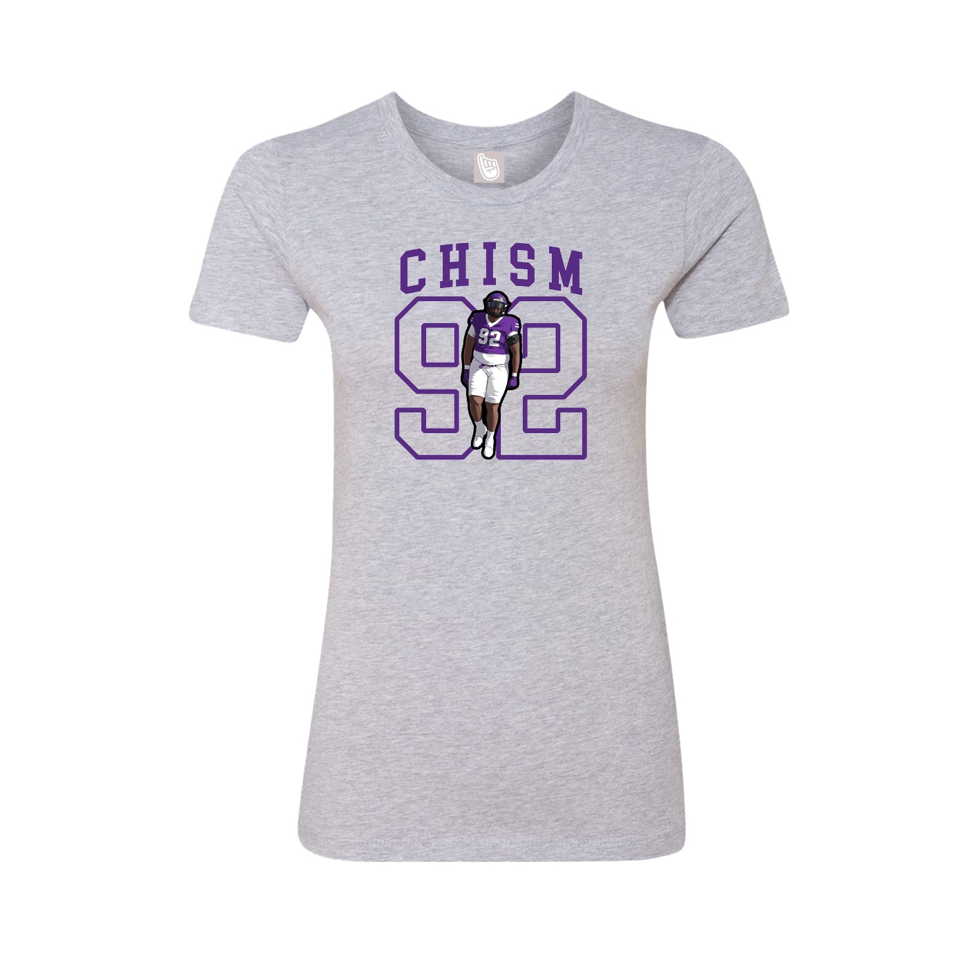 Fitted Women's Tee — Shirsey in Grey