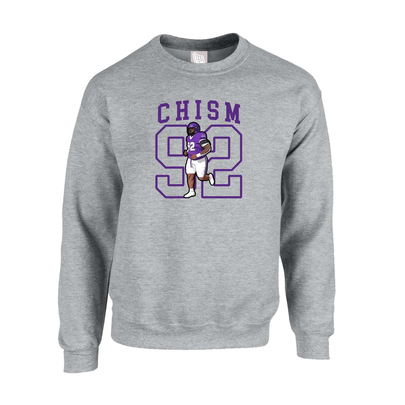 Fleece Crew — Shirsey in Grey