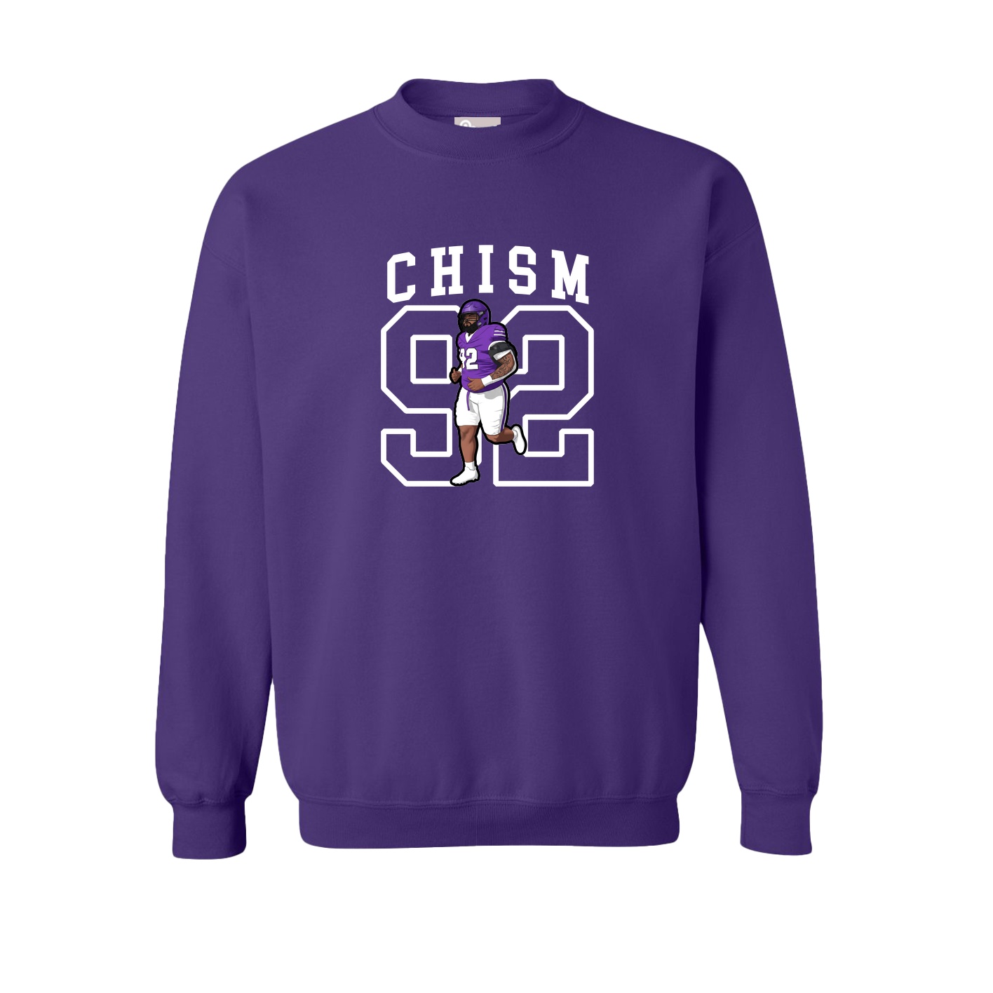 Fleece Crew — Shirsey in Purple