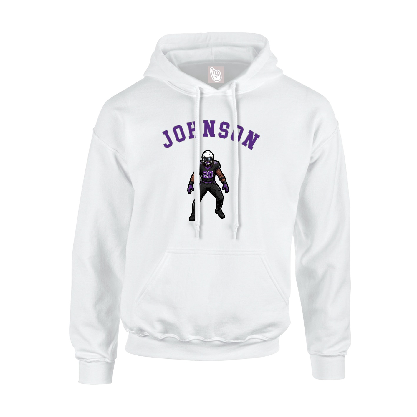 Hoodie — Shirsey Arch in White