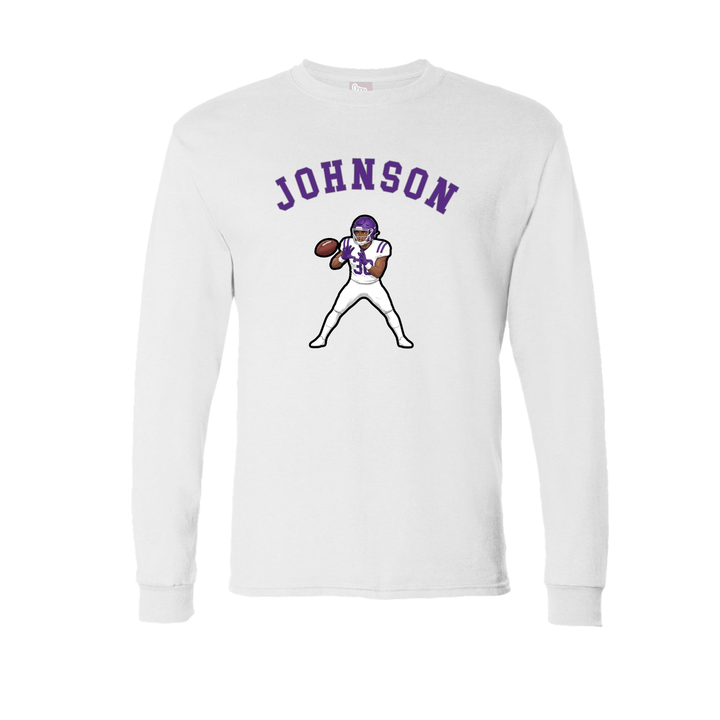 Long Sleeve Tee — Shirsey Arch in White