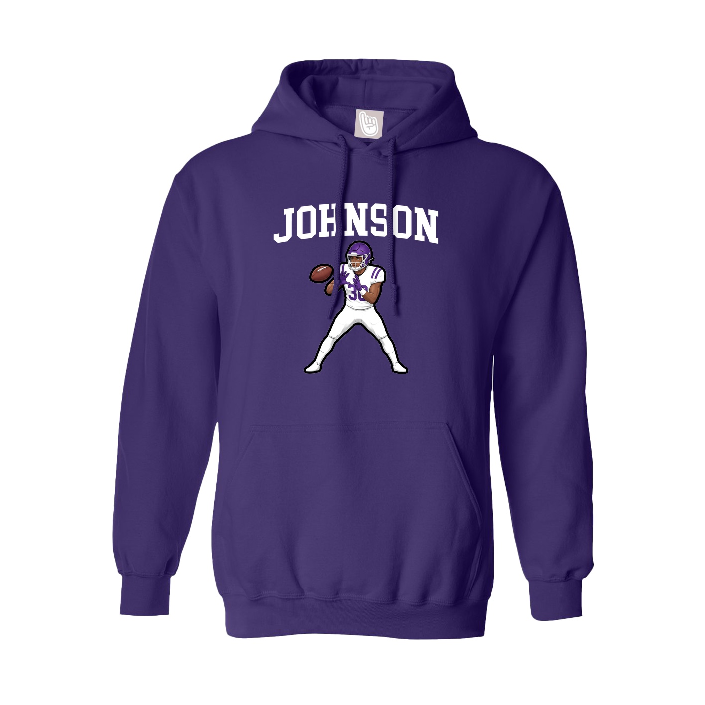 Youth Hoodie — Shirsey in Purple