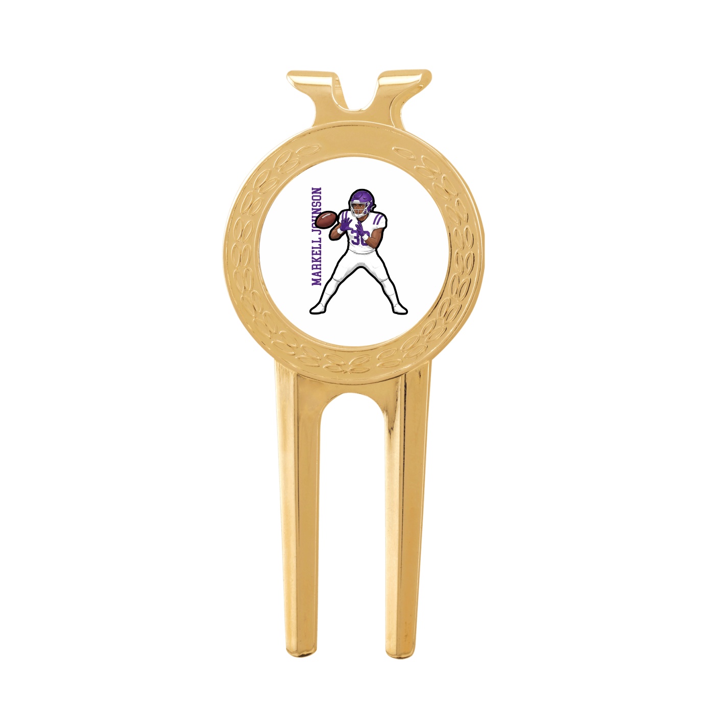 Divot Tool with Ball Marker — Name Vertical in Classic