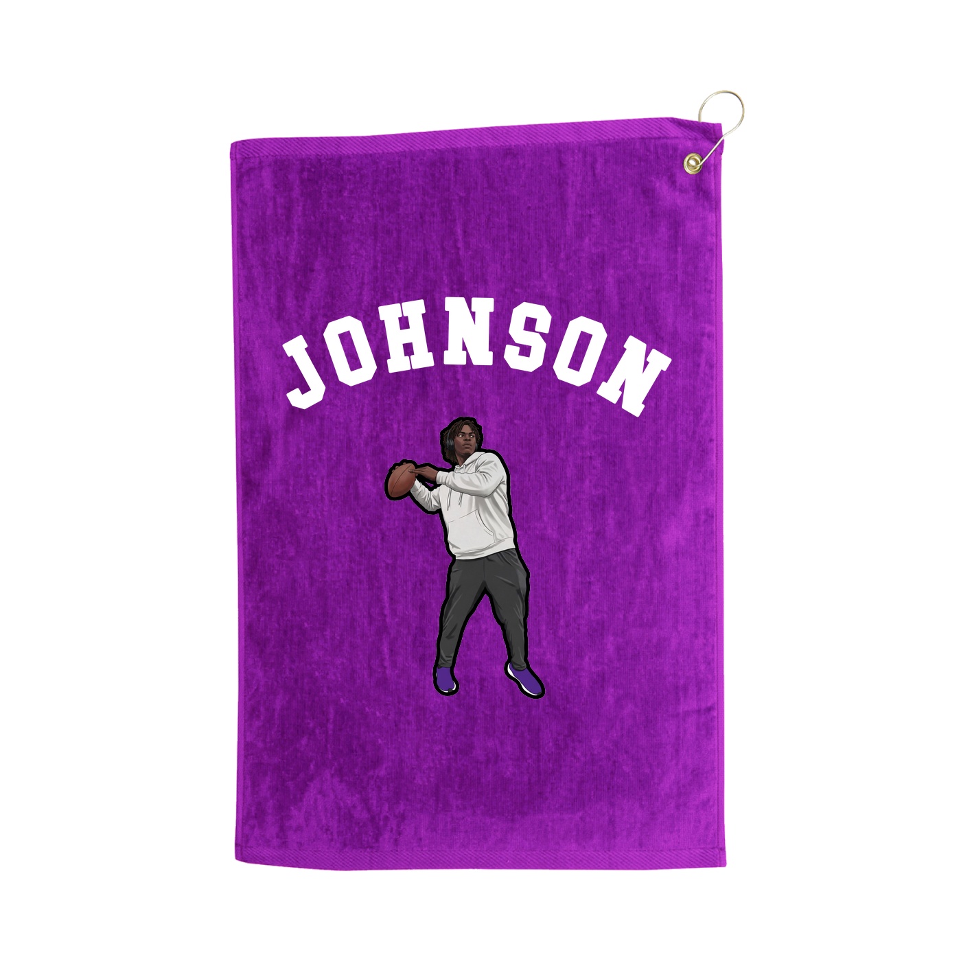 Golf Towel — Shirsey Arch in Purple