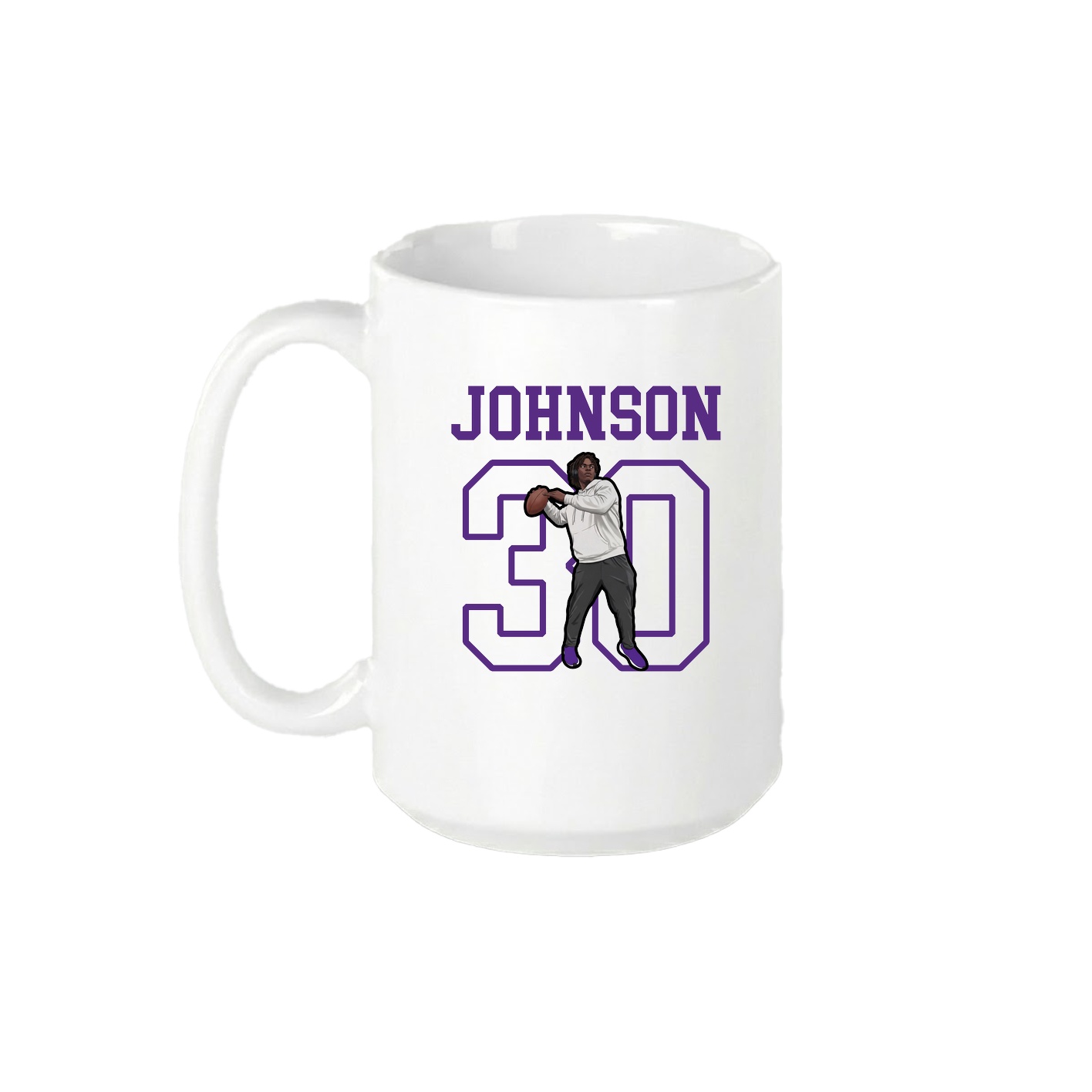 15oz Coffee Mug — Shirsey in White