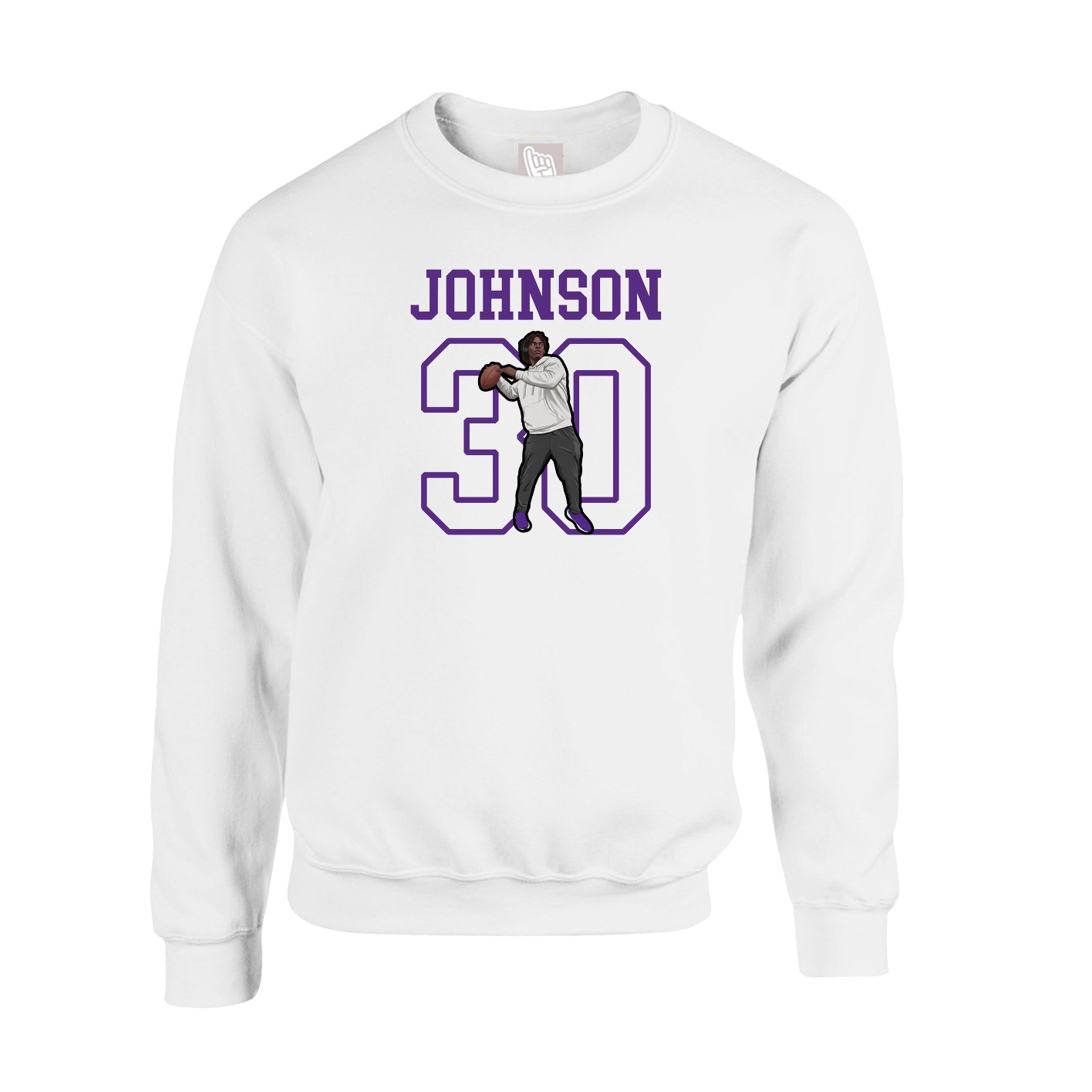Fleece Crew — Shirsey in White