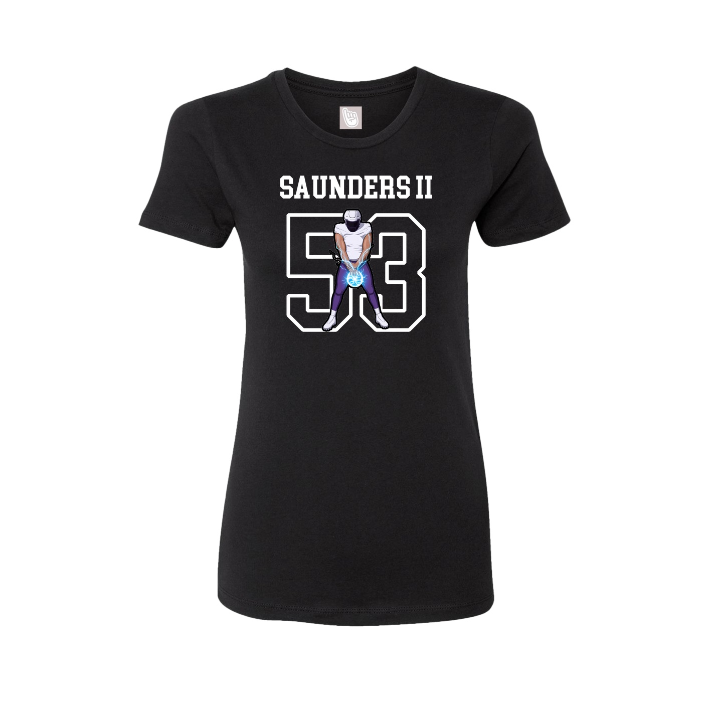 Fitted Women's Tee — Shirsey in Black