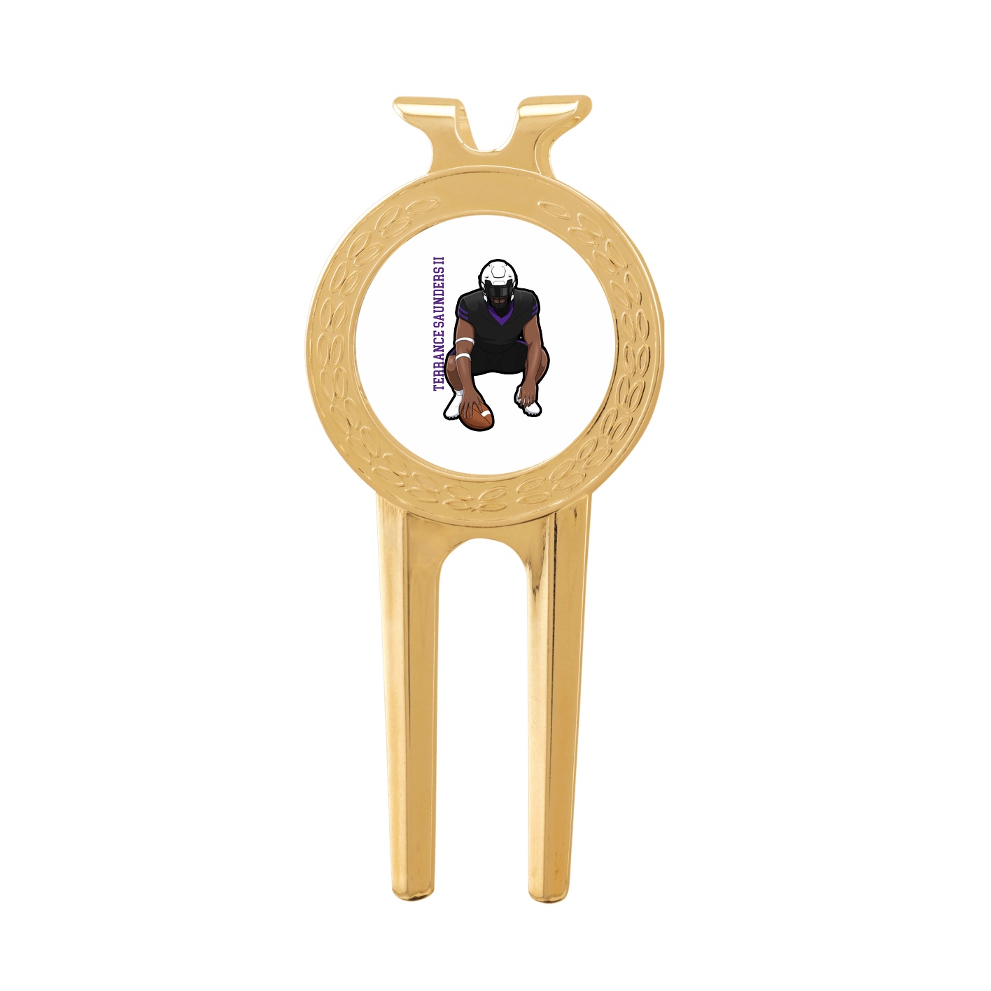 Divot Tool with Ball Marker — Name Vertical in Classic
