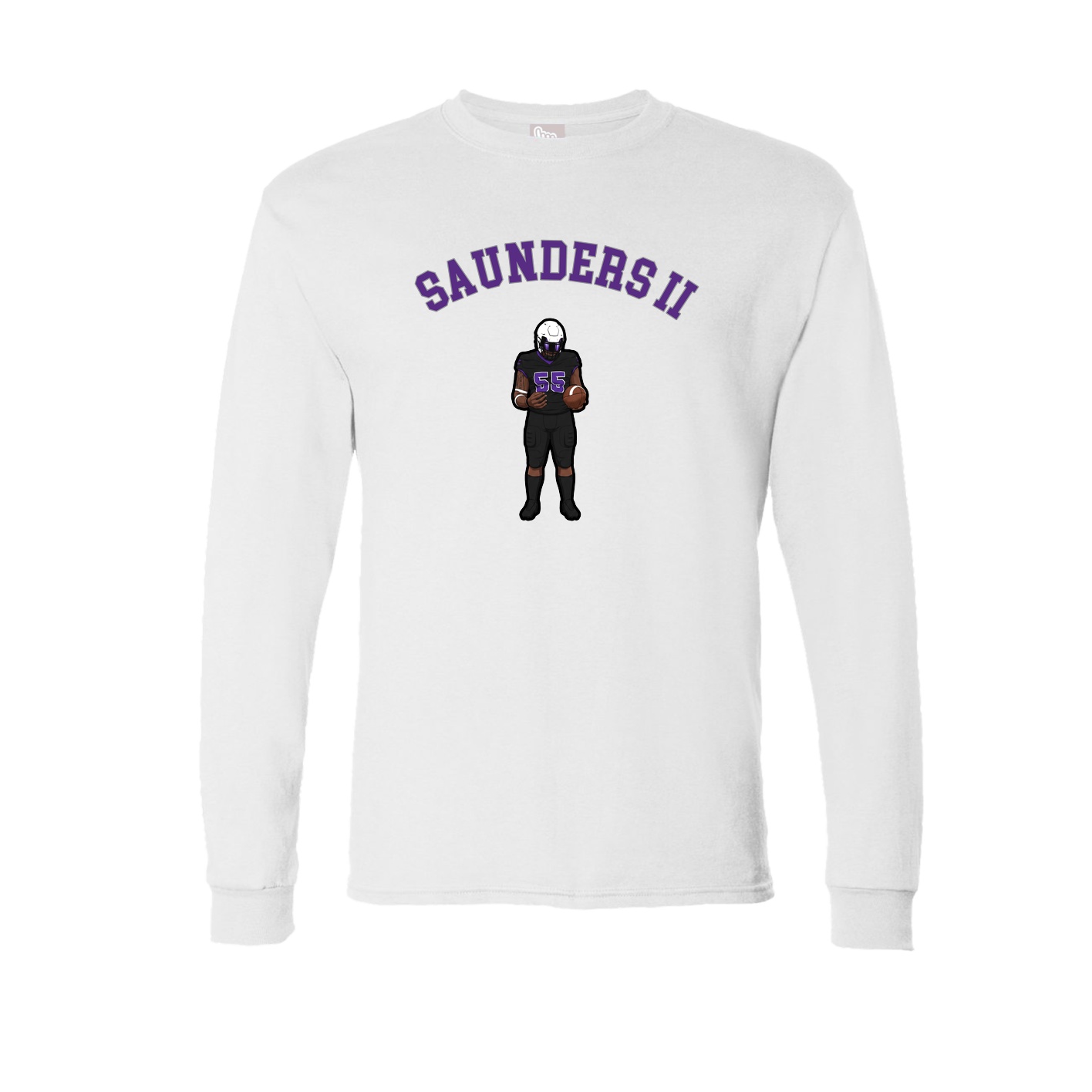 Long Sleeve Tee — Shirsey Arch in White