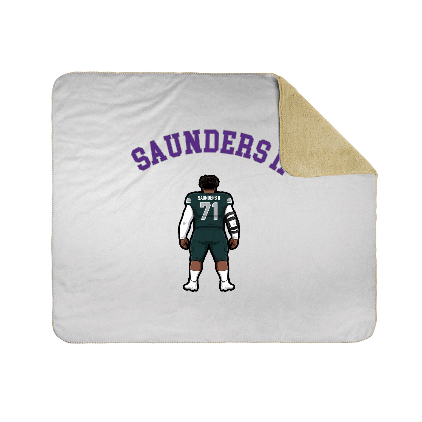 Throw Blanket — Shirsey Arch in White