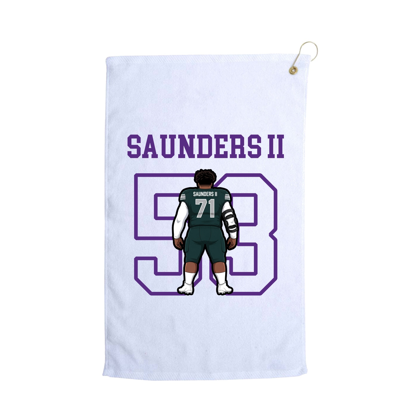 Golf Towel — Shirsey in White