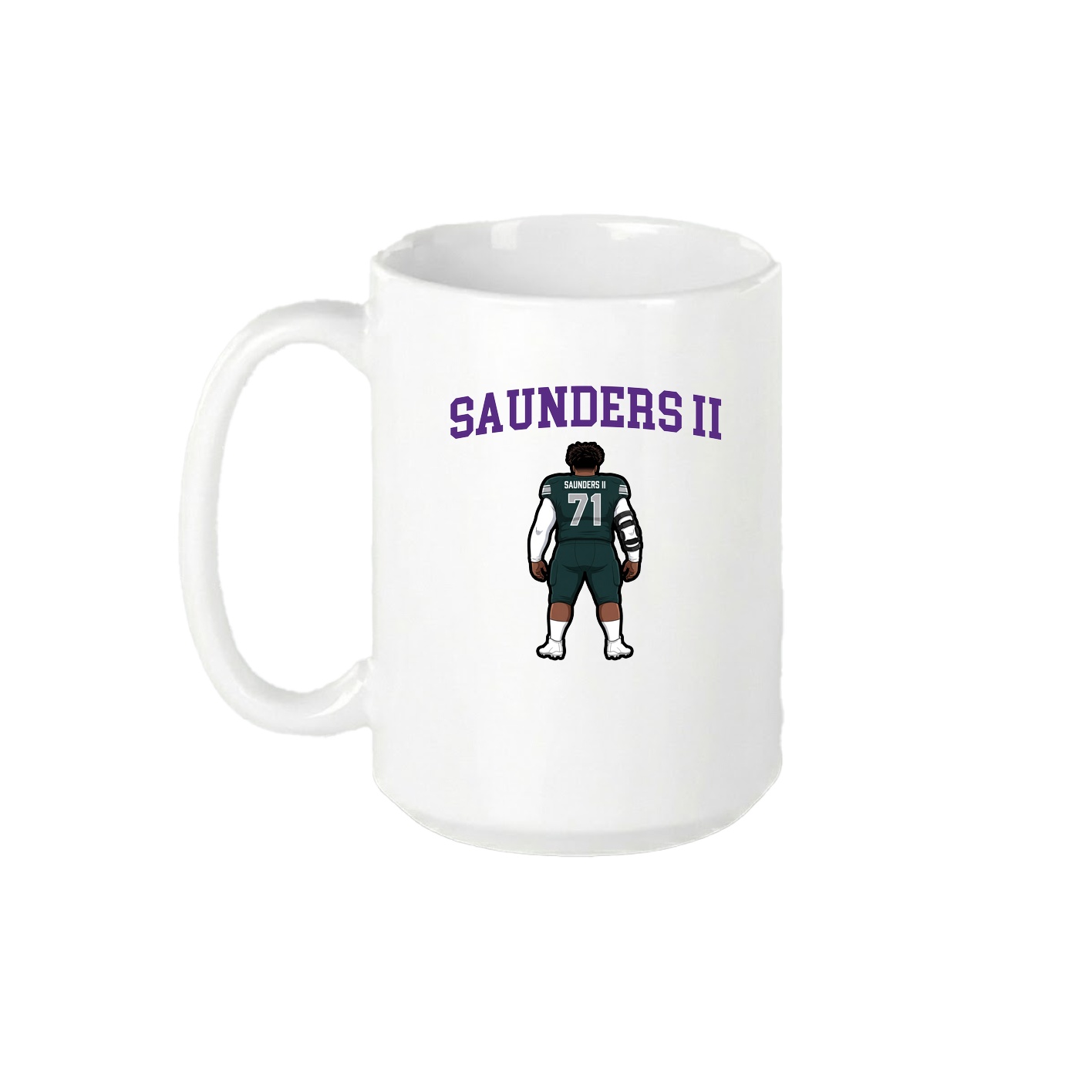 15oz Coffee Mug — Shirsey in White