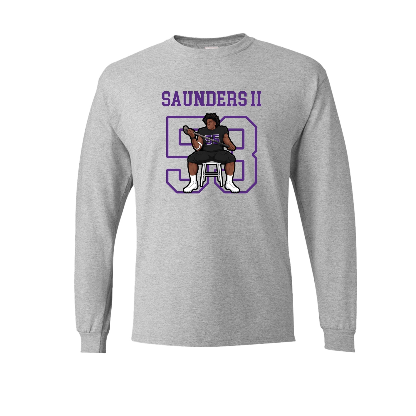 Long Sleeve Tee — Shirsey in Grey