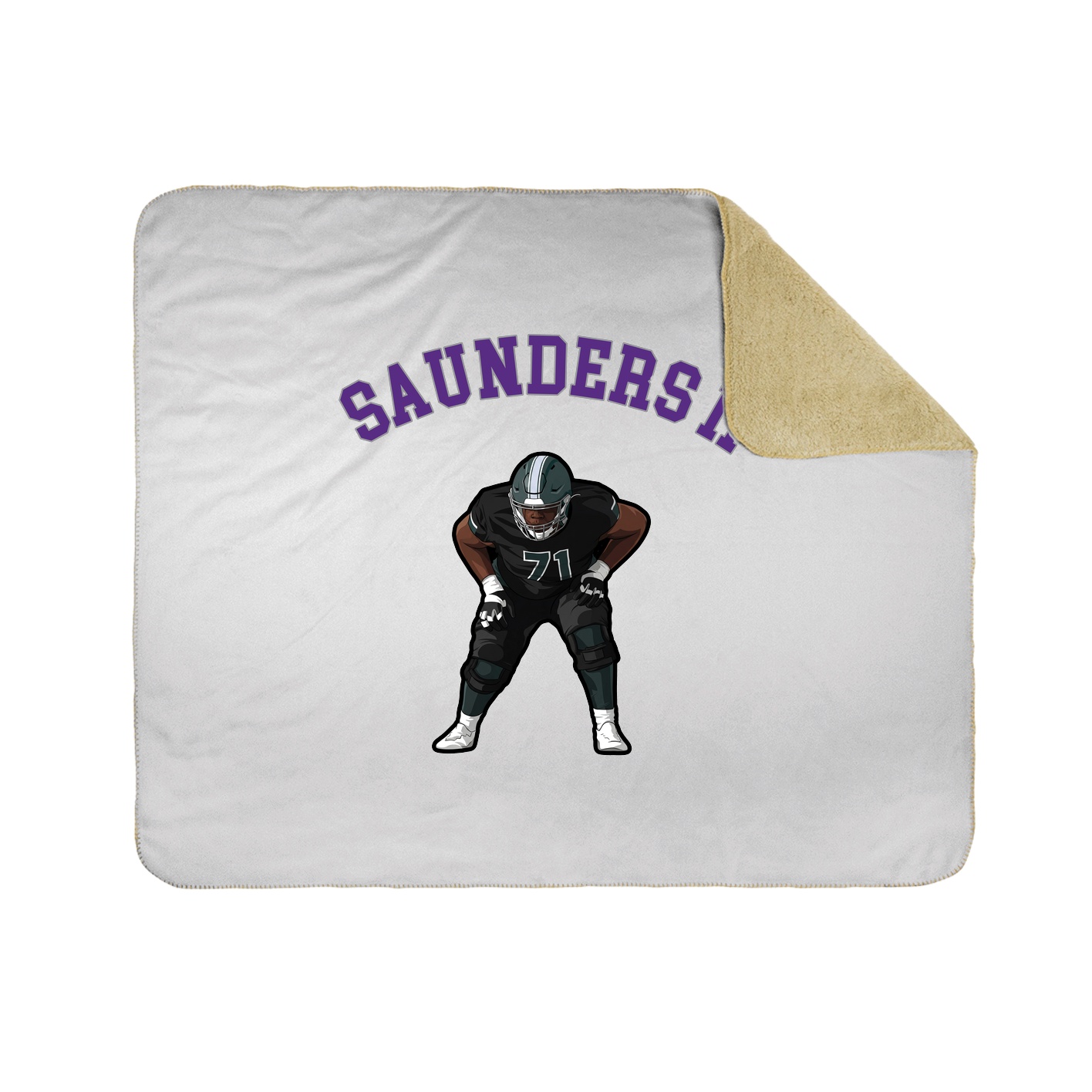 Throw Blanket — Shirsey Arch in White