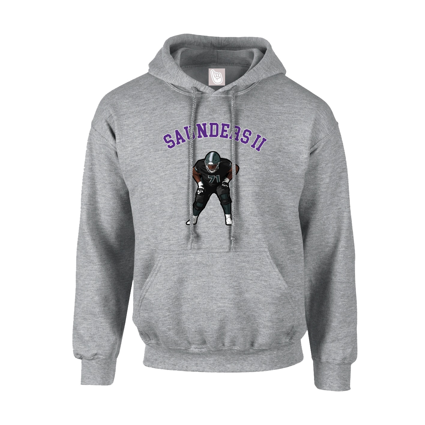 Hoodie — Shirsey Arch in Grey