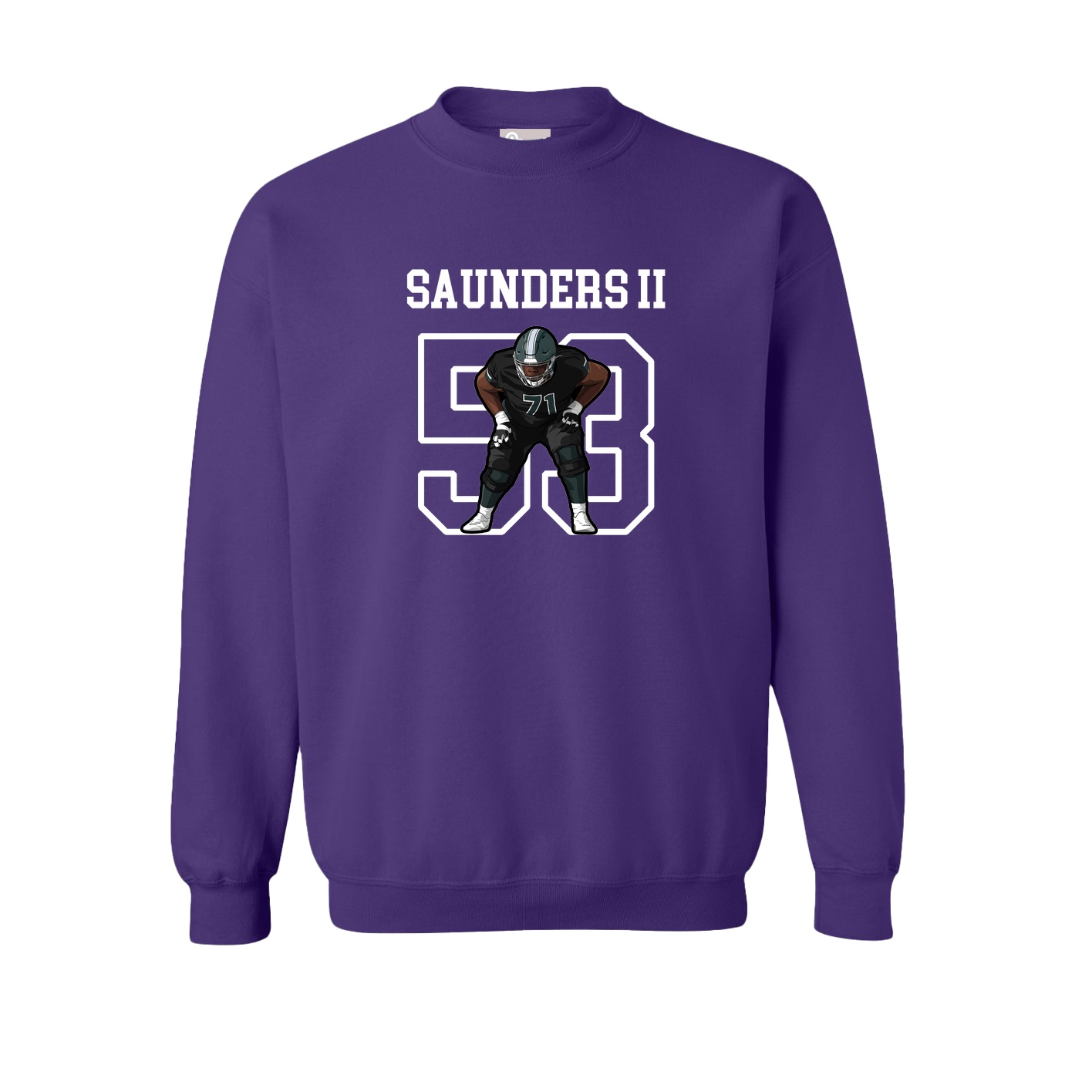 Fleece Crew — Shirsey in Purple