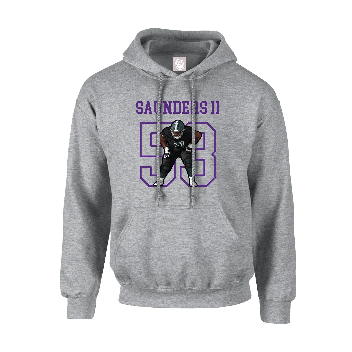 Youth Hoodie — Shirsey in Grey