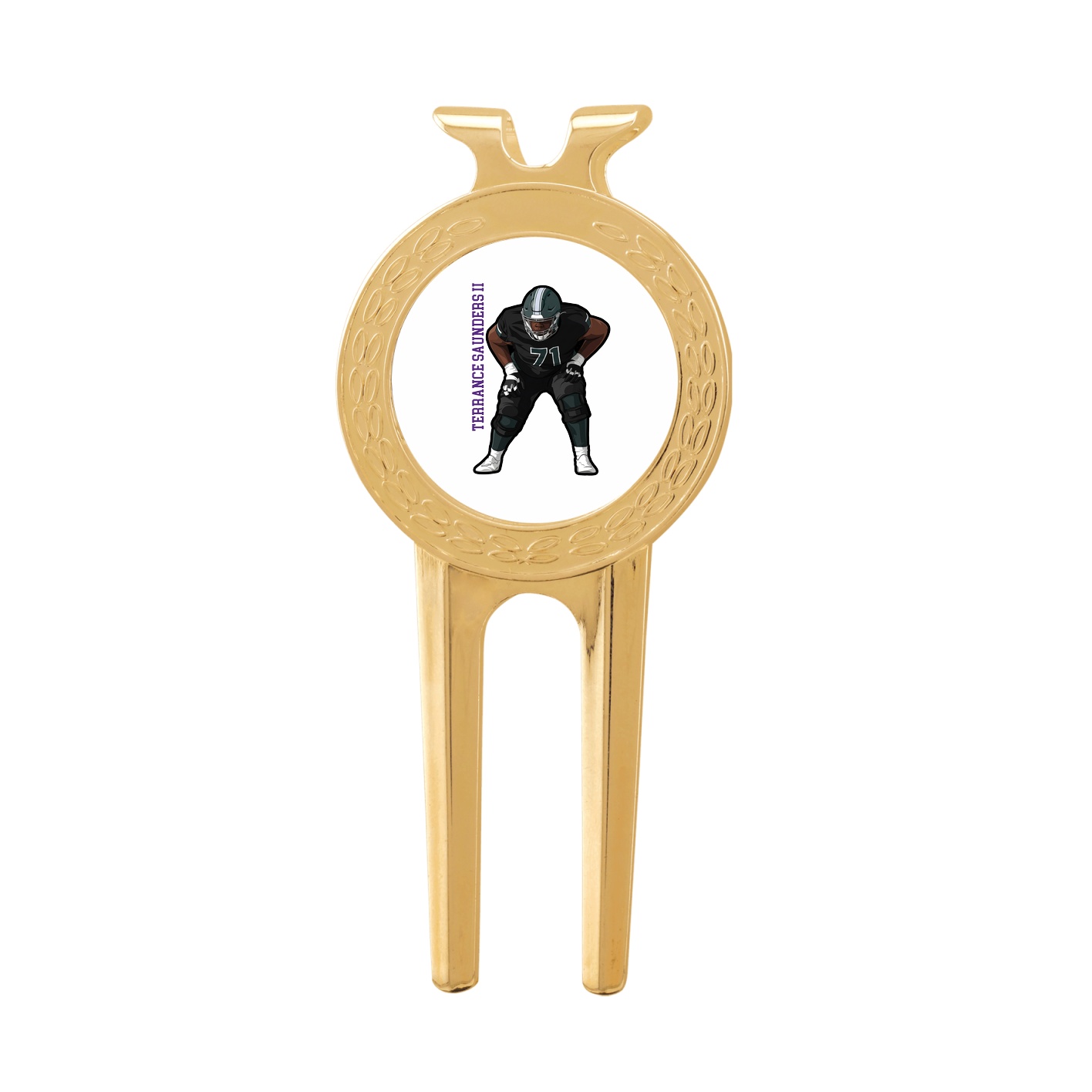 Divot Tool with Ball Marker — Name Vertical in Classic