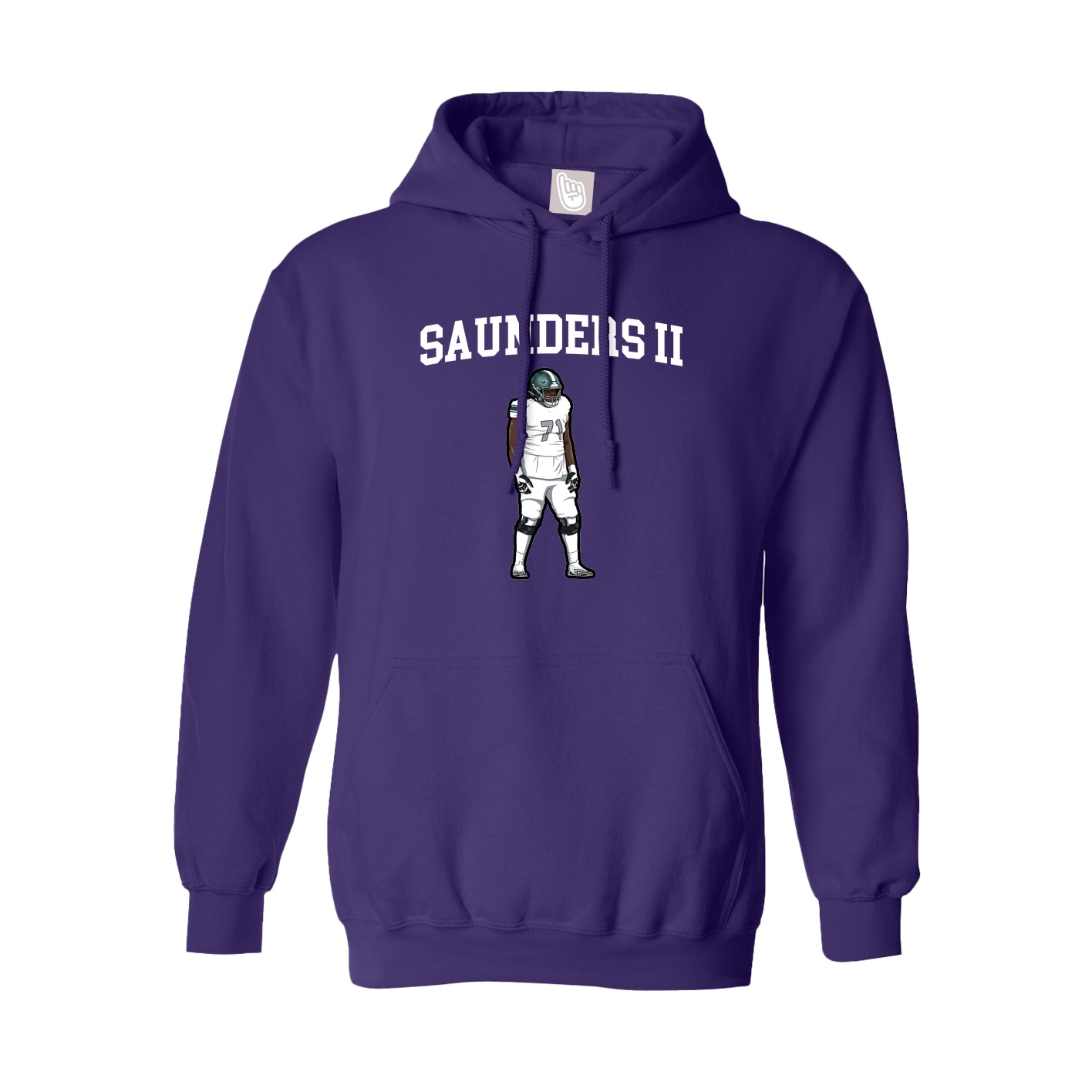 Hoodie — Shirsey in Purple