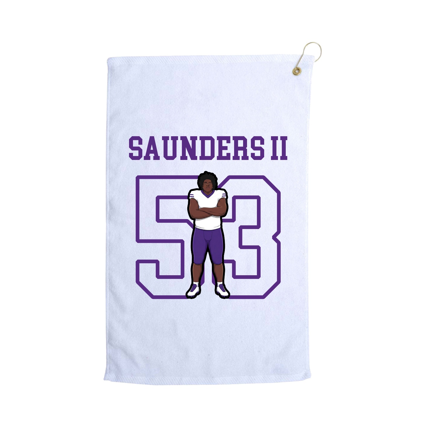 Golf Towel — Shirsey in White