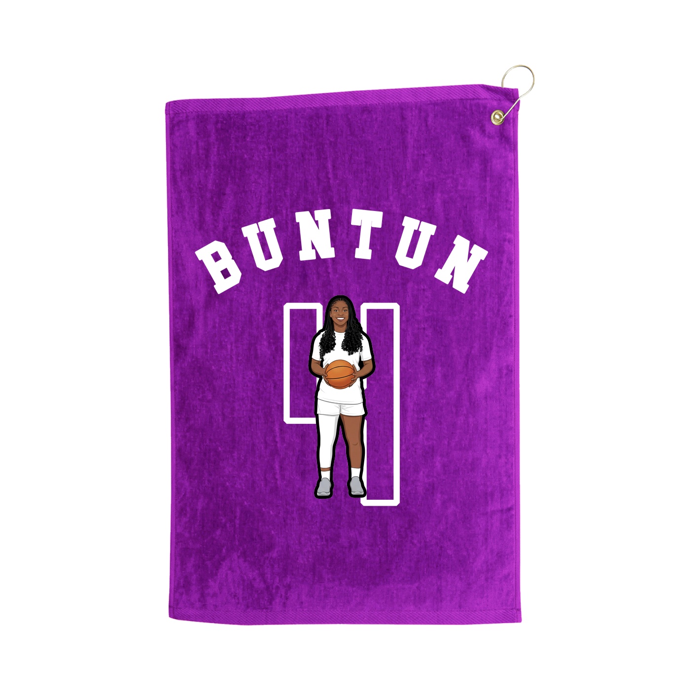 Golf Towel — Shirsey Arch in Purple