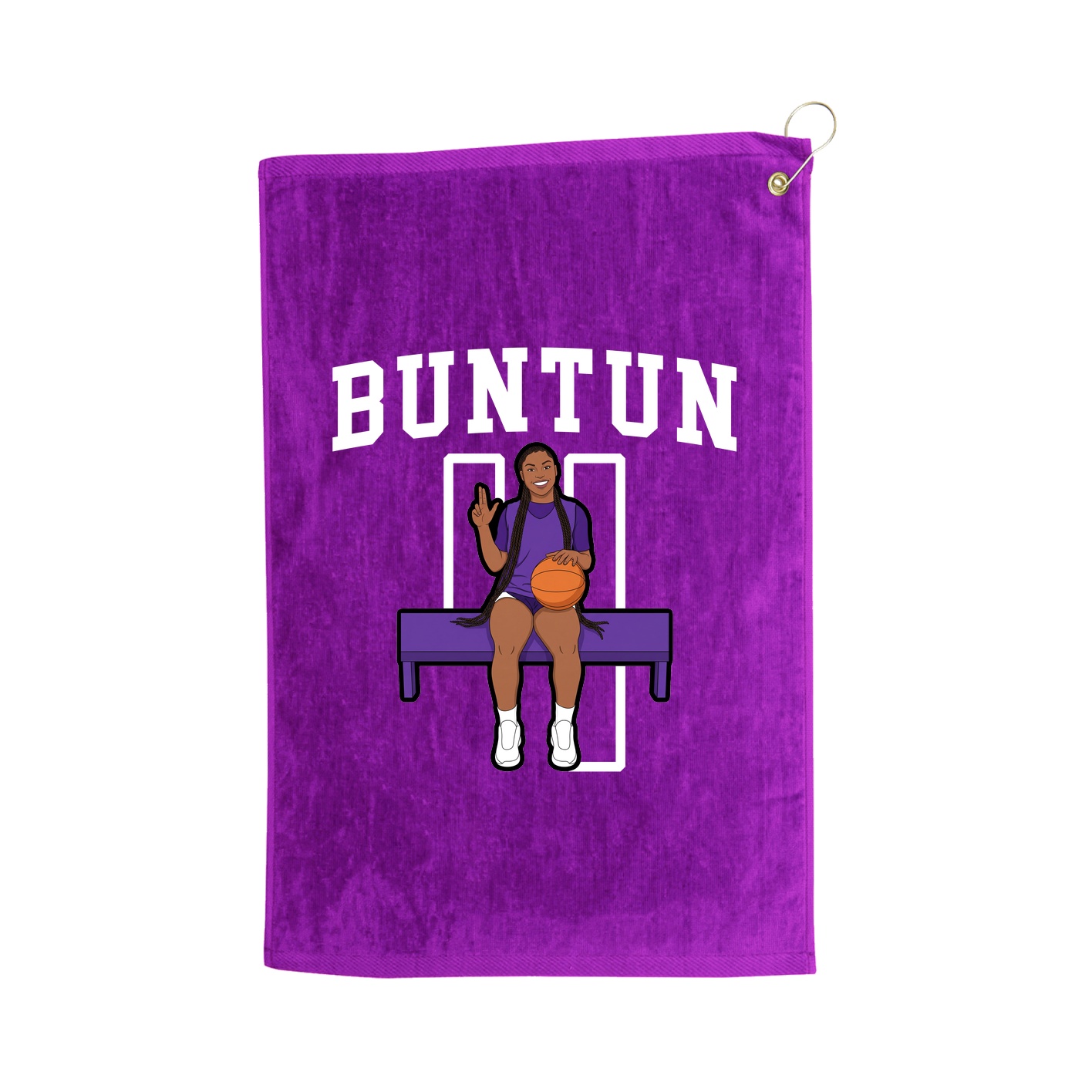 Golf Towel — Shirsey in Purple