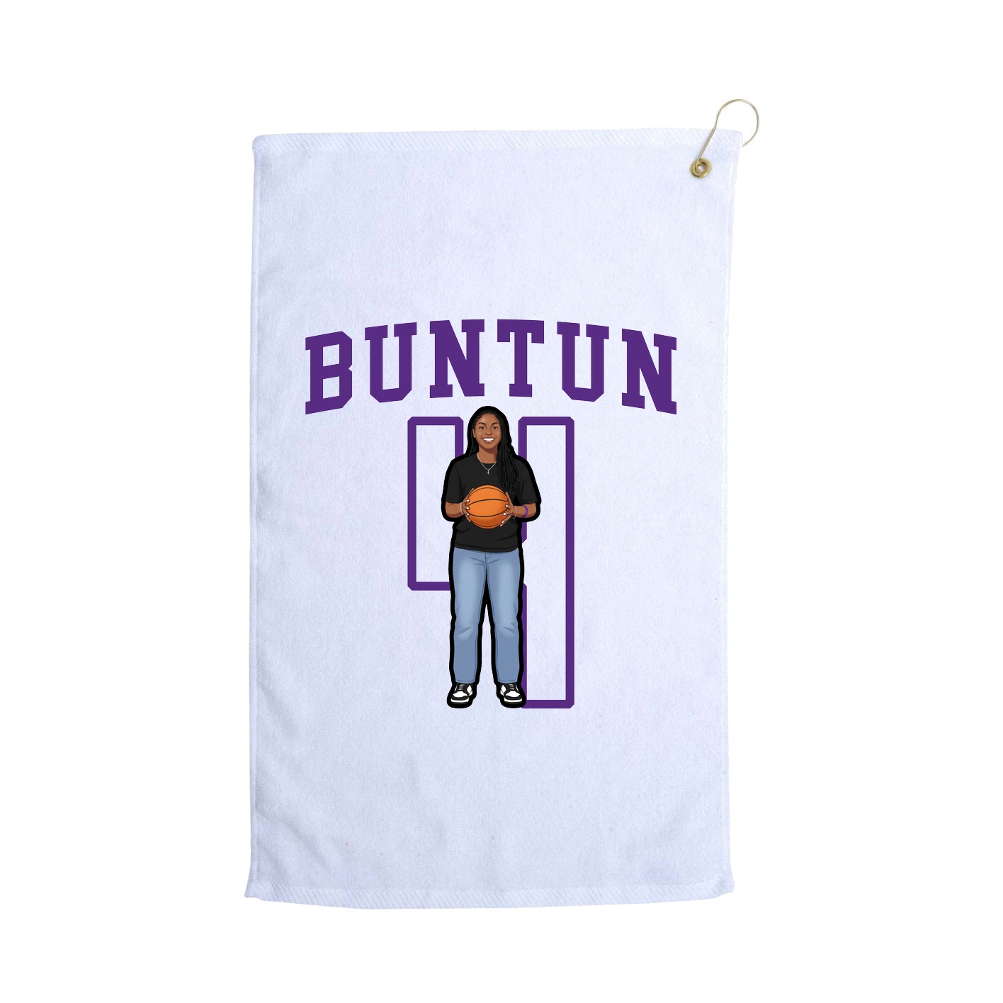 Golf Towel — Shirsey in White