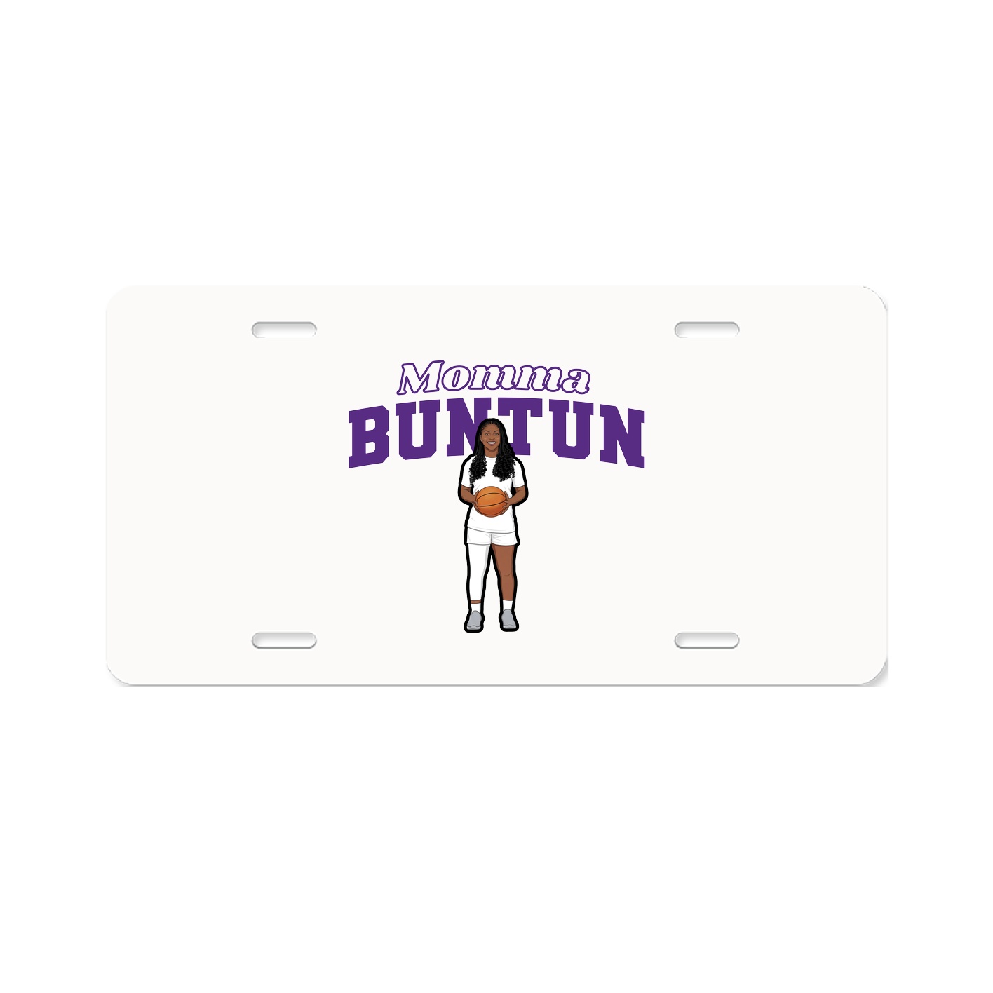 License Plate — Mothers Day Block in Classic