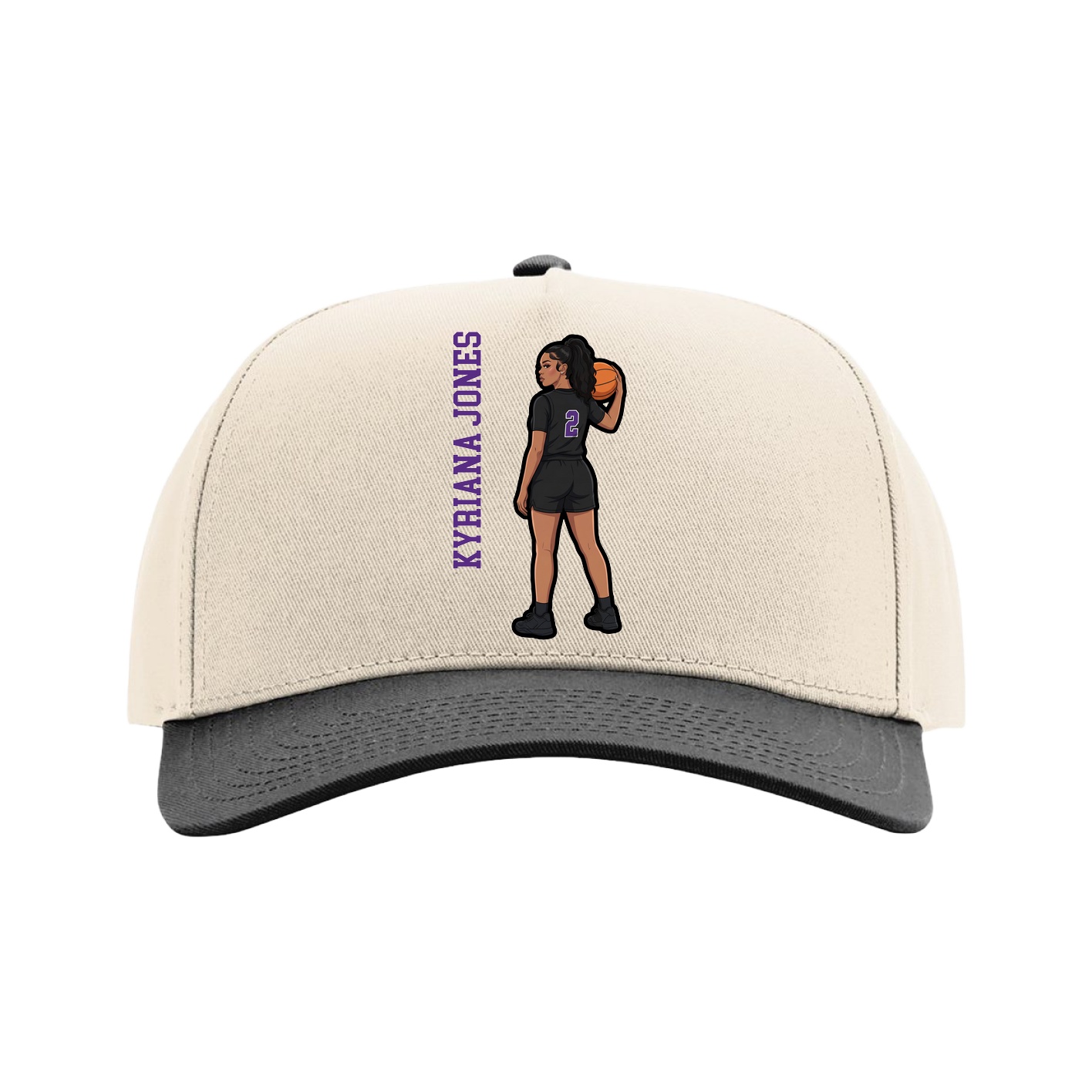 Full Fabric Five-Panel Champ Cap