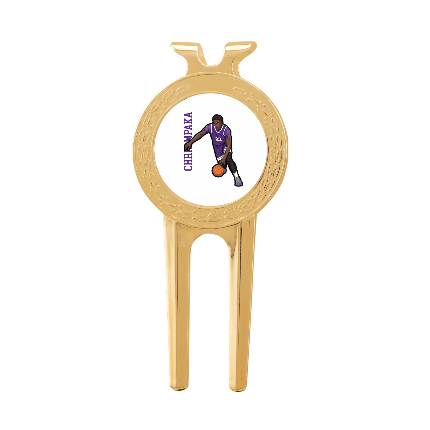 Divot Tool with Ball Marker — Name Vertical in Classic