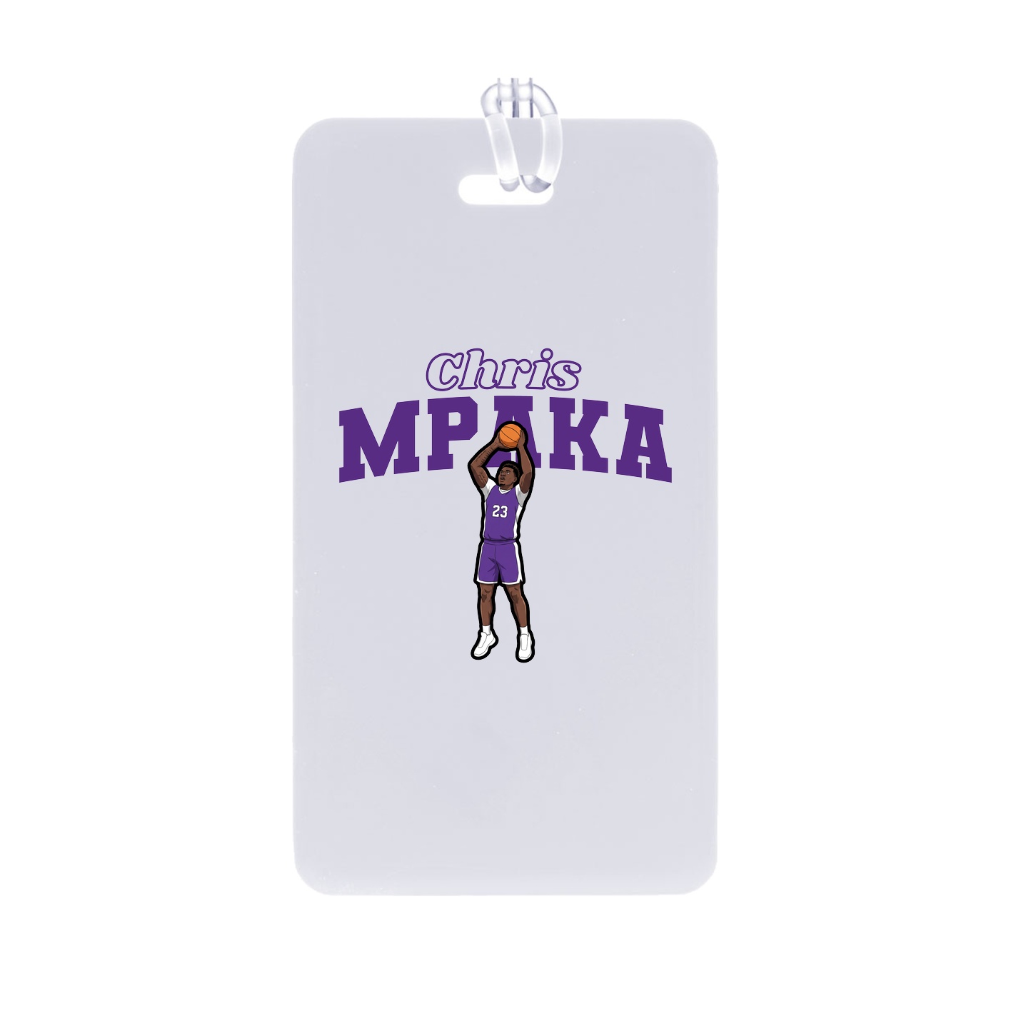 Bag Tag — Name Arch in Classic