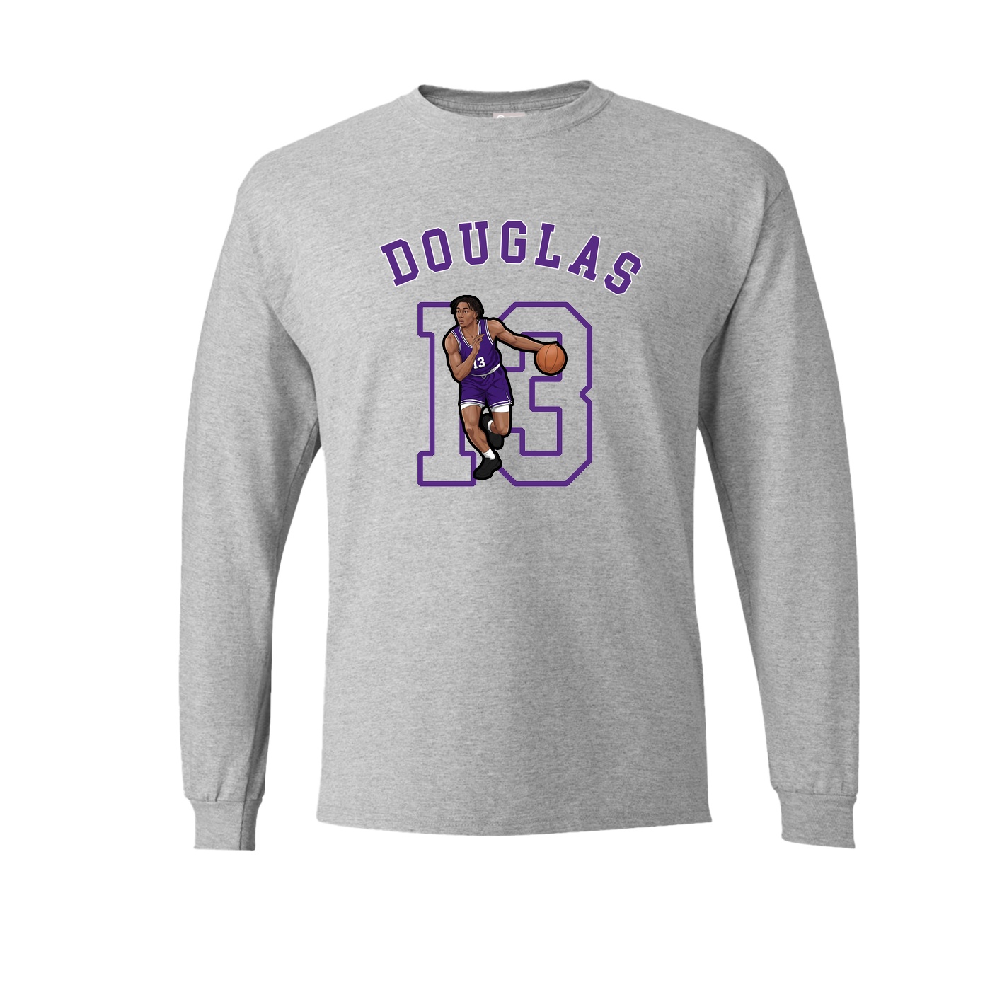 Long Sleeve Tee — Shirsey Arch in Grey