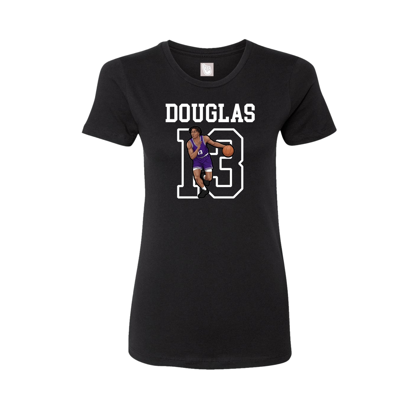 Fitted Women's Tee — Shirsey in Black