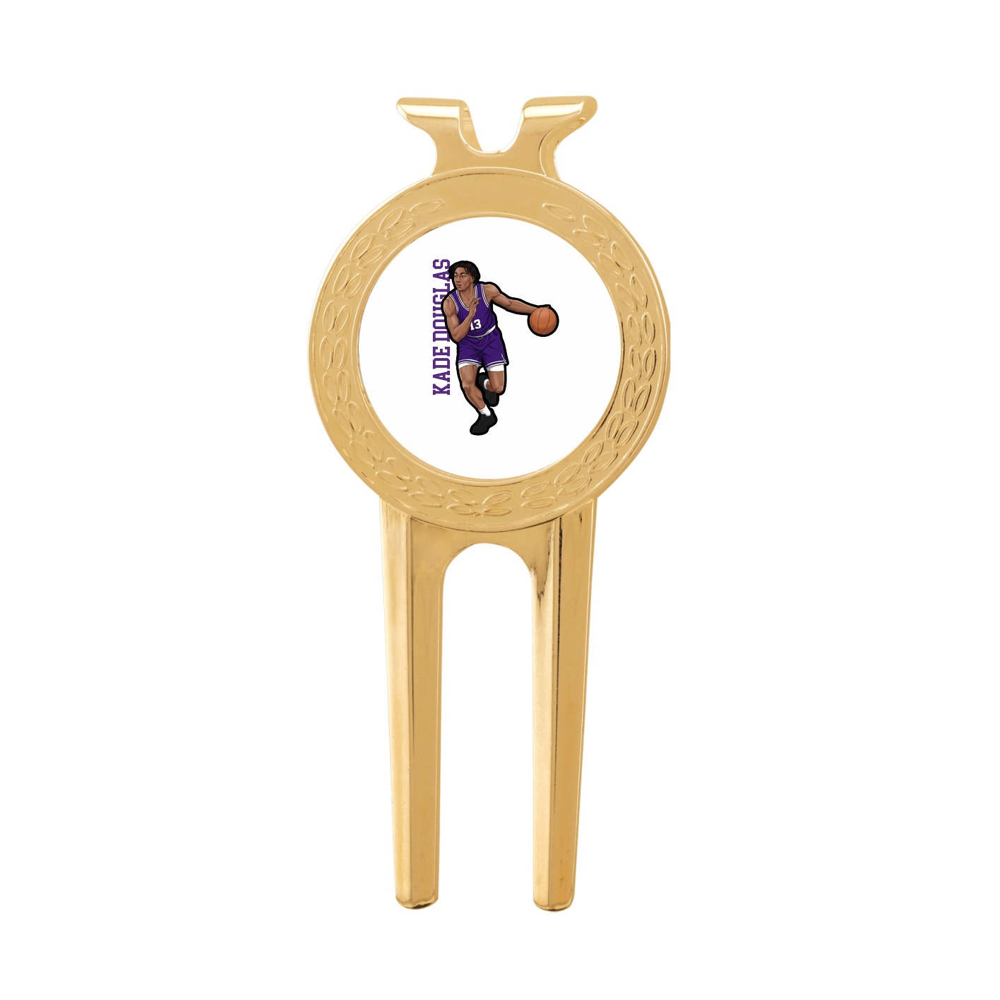 Divot Tool with Ball Marker — Name Vertical in Classic
