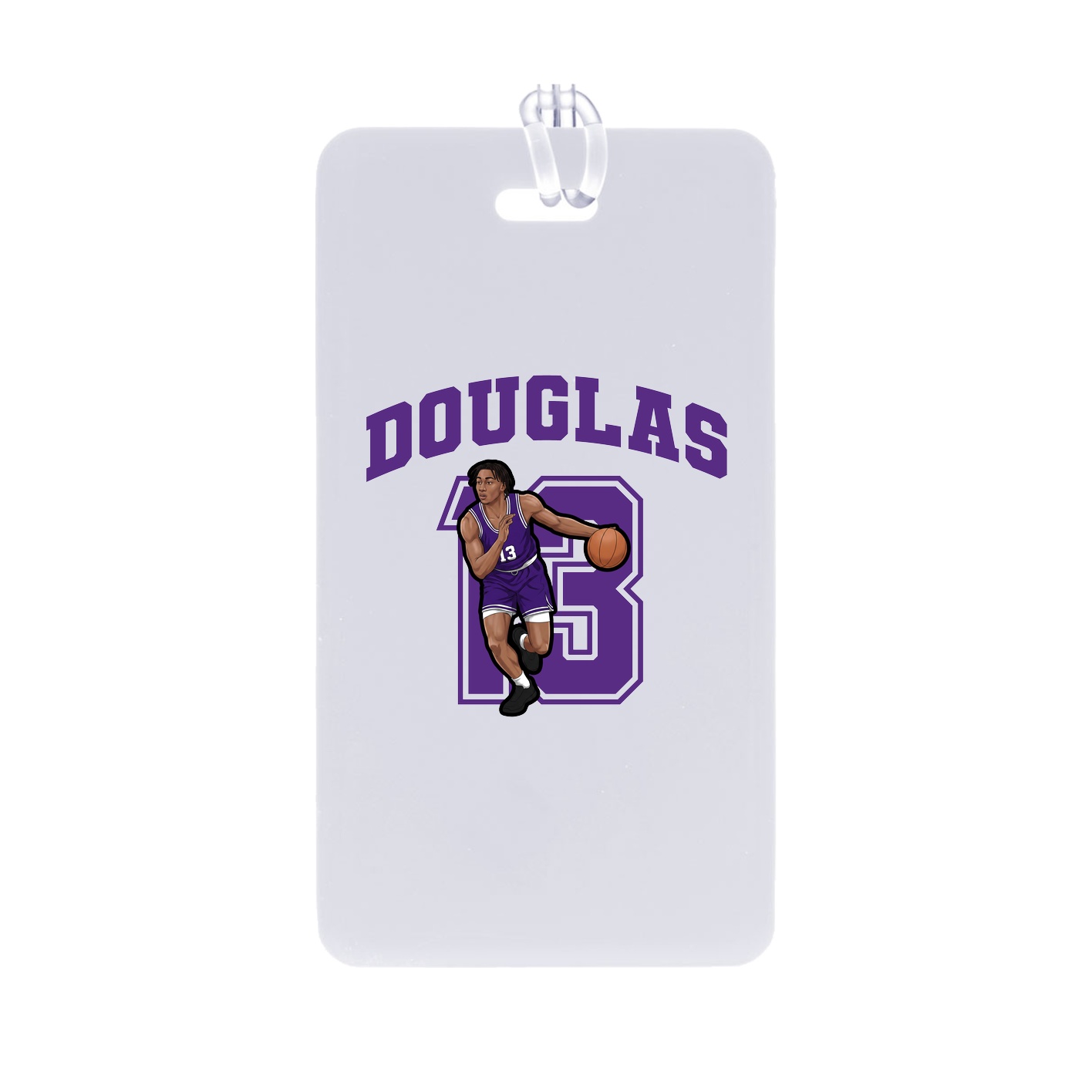Bag Tag — Number in Classic