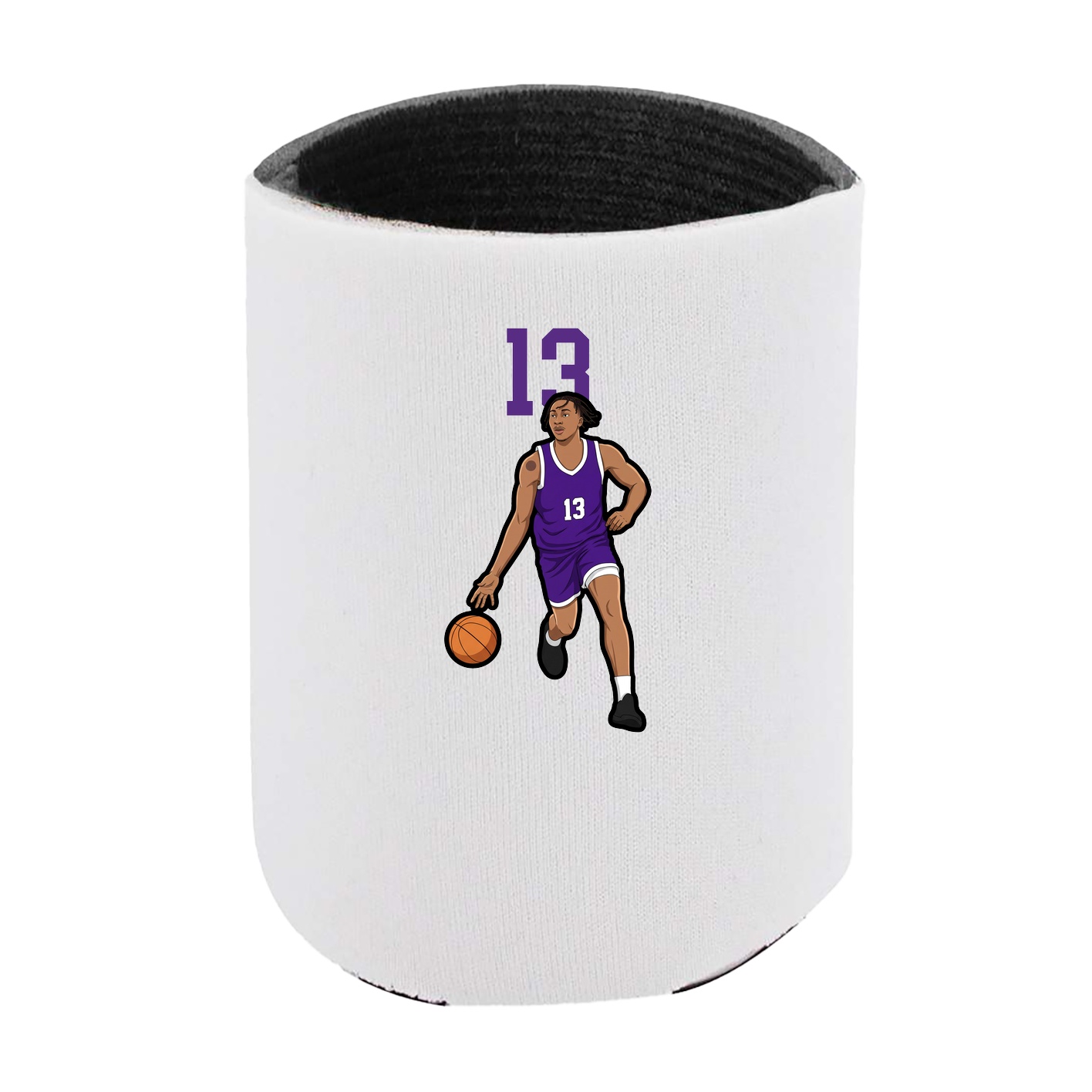 Can Holder — Number Top in White