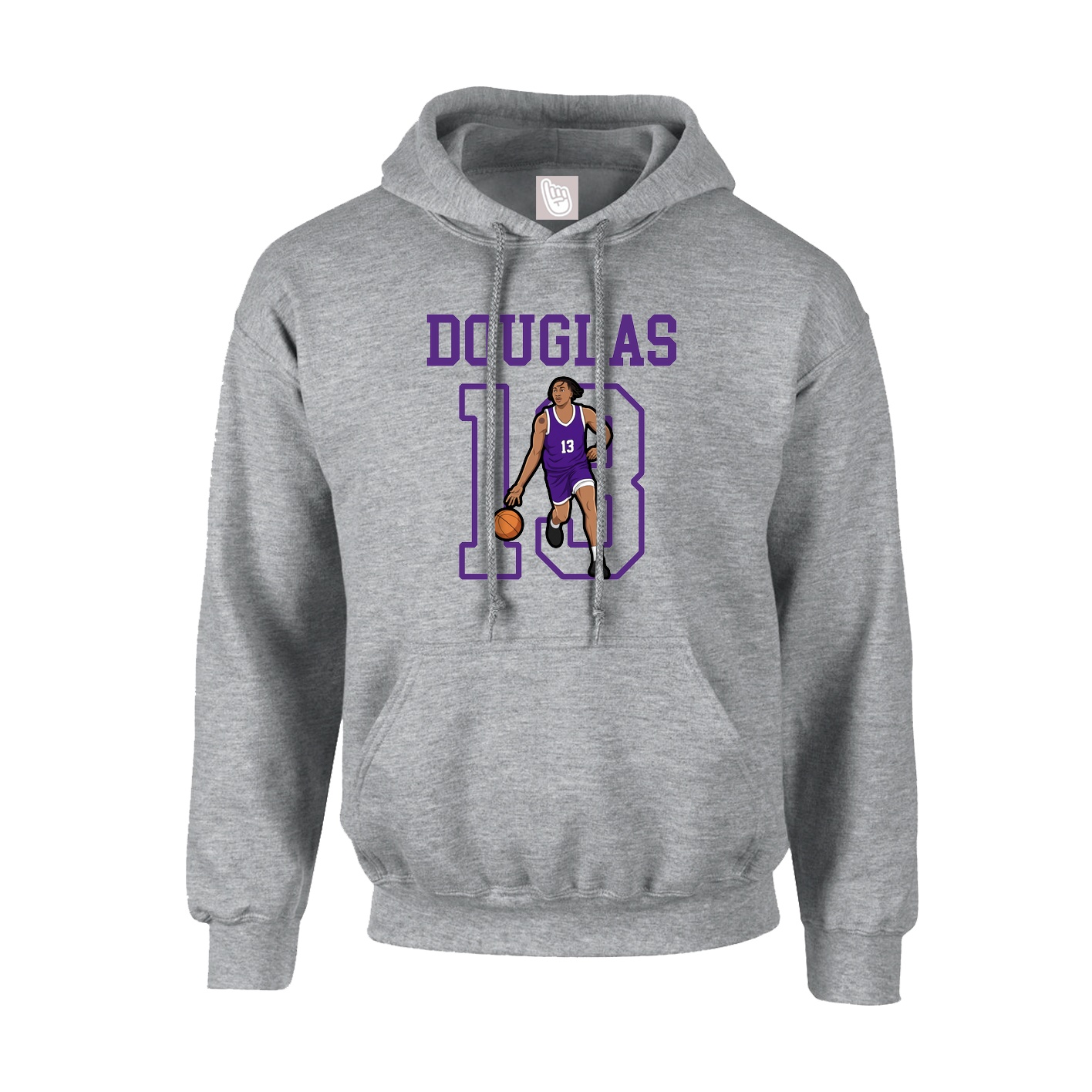 Hoodie — Shirsey in Grey