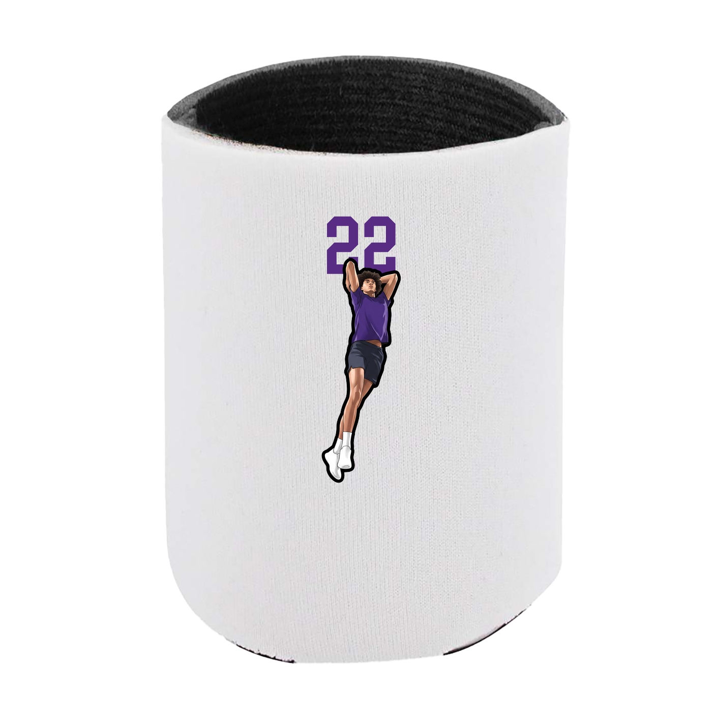 Can Holder — Number Top in White