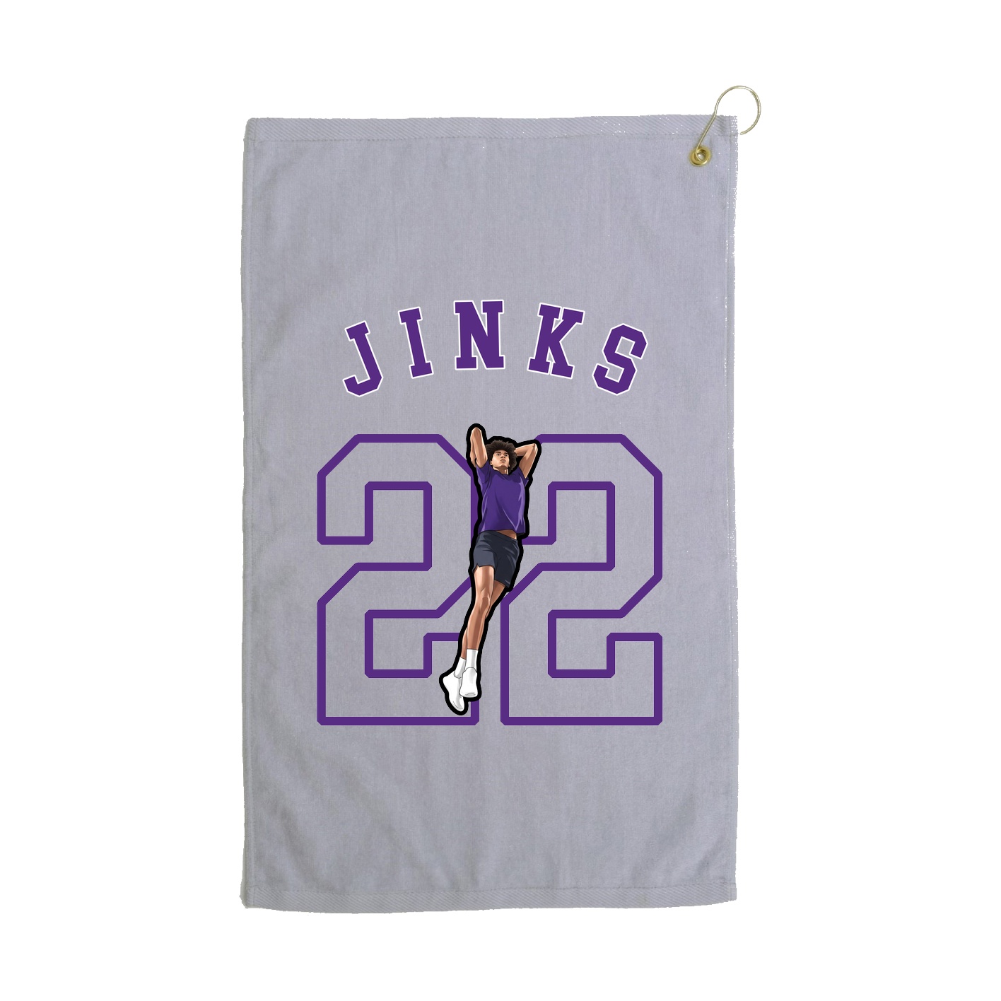 Golf Towel — Shirsey Arch in Grey