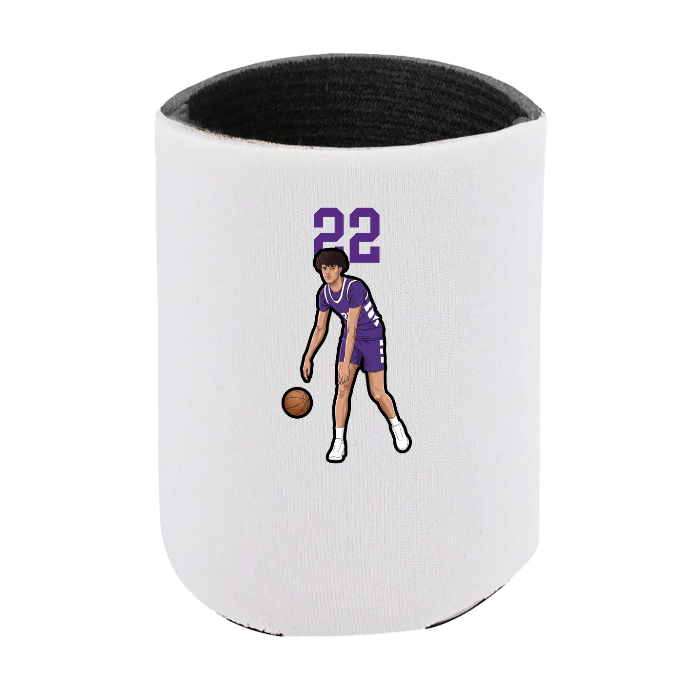 Can Holder — Number Top in White