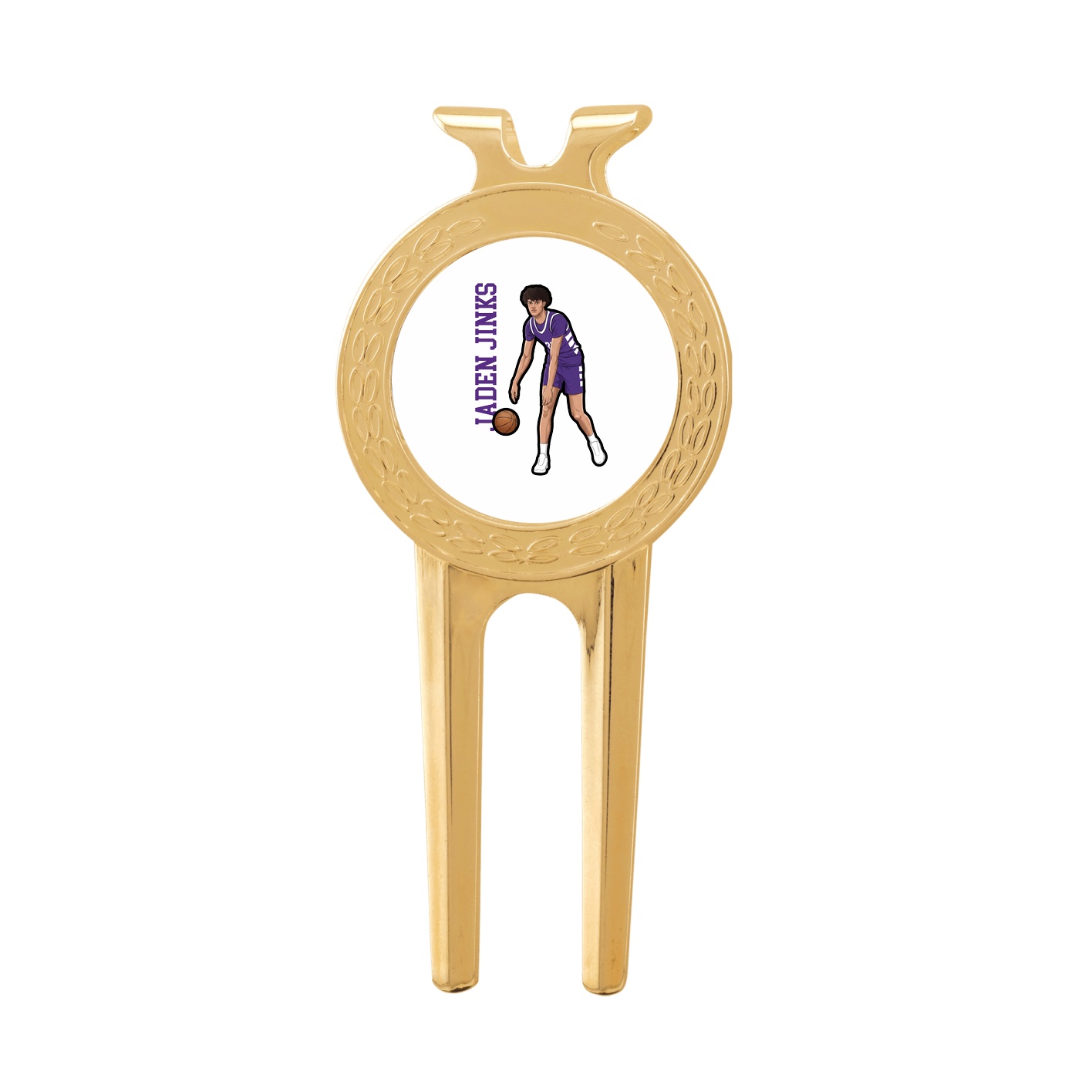 Divot Tool with Ball Marker — Name Vertical in Classic