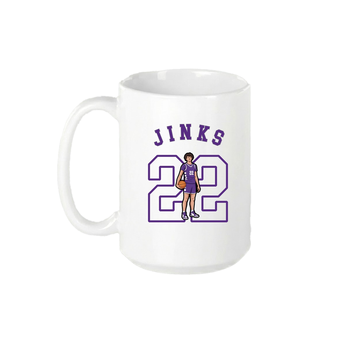 15oz Coffee Mug — Shirsey Arch in White