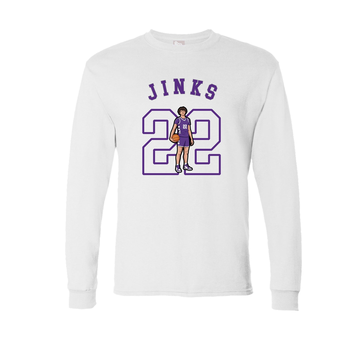 Long Sleeve Tee — Shirsey Arch in White
