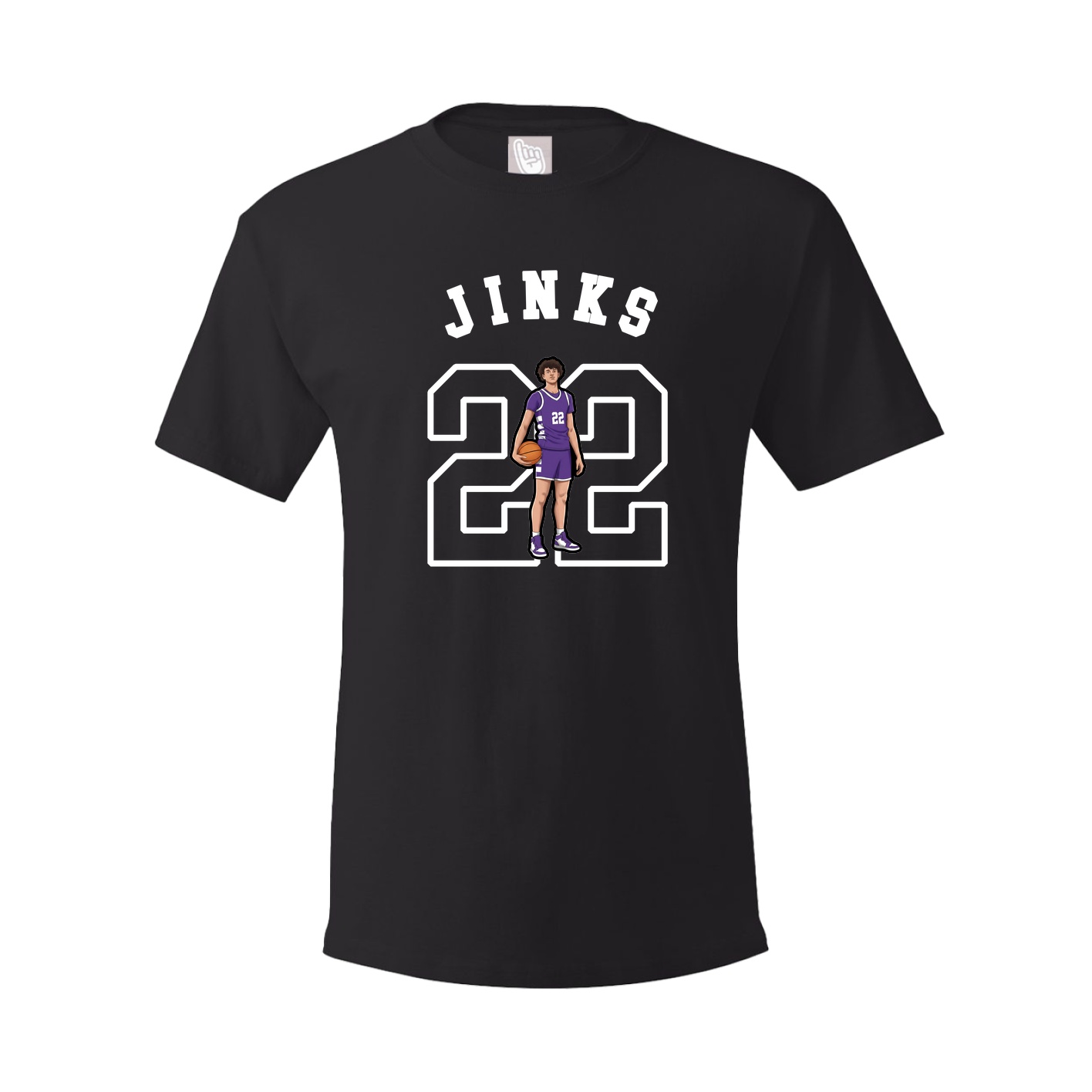 Youth Tee — Shirsey Arch in Black