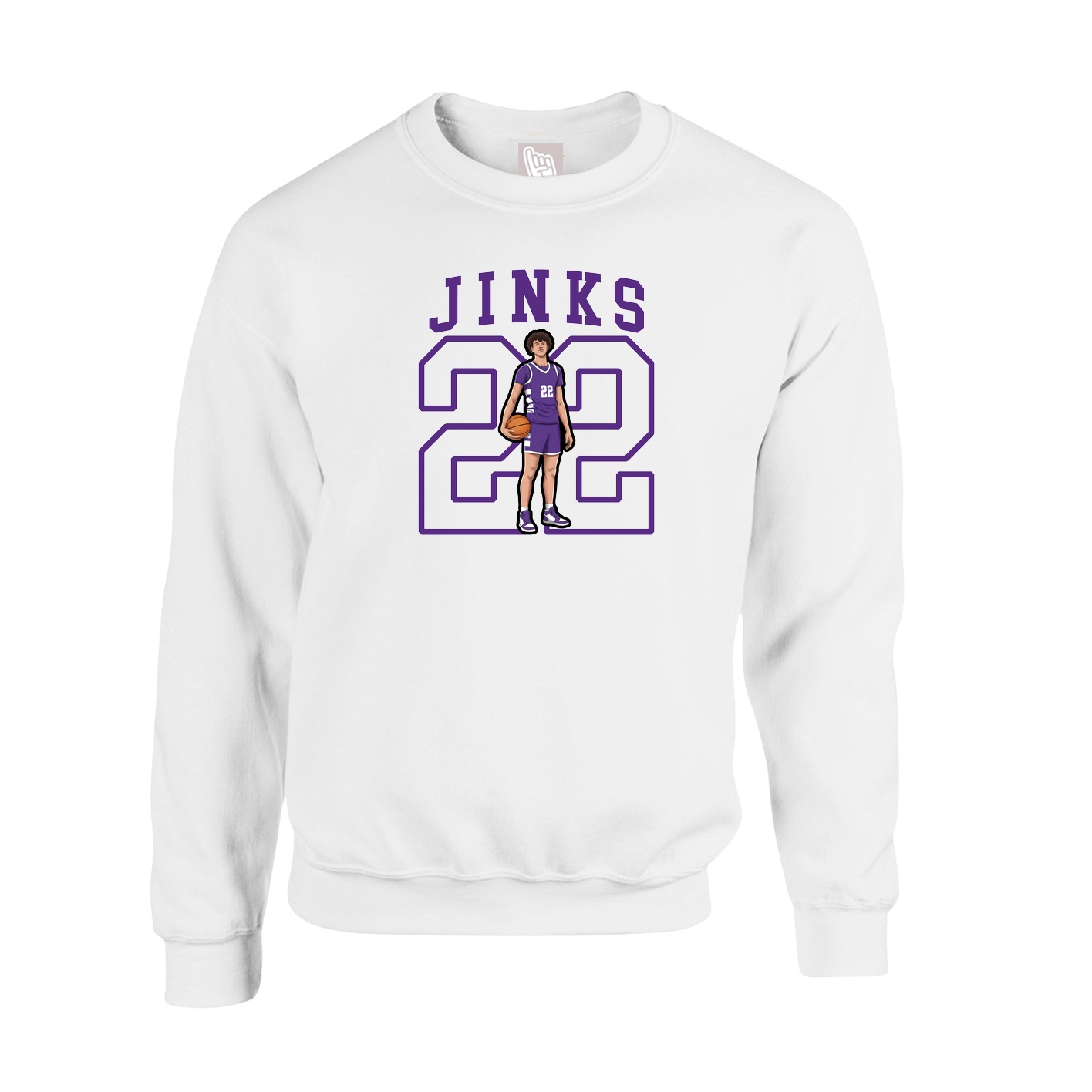 Fleece Crew — Shirsey in White