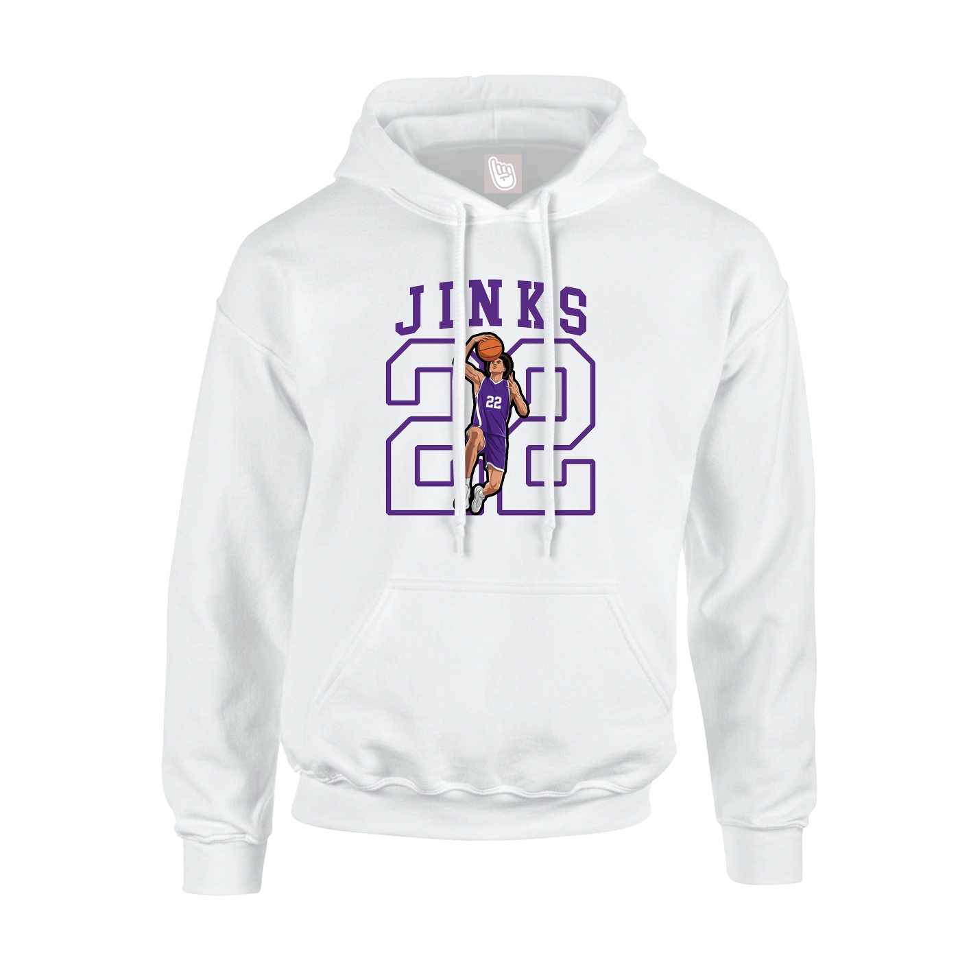Hoodie — Shirsey in White