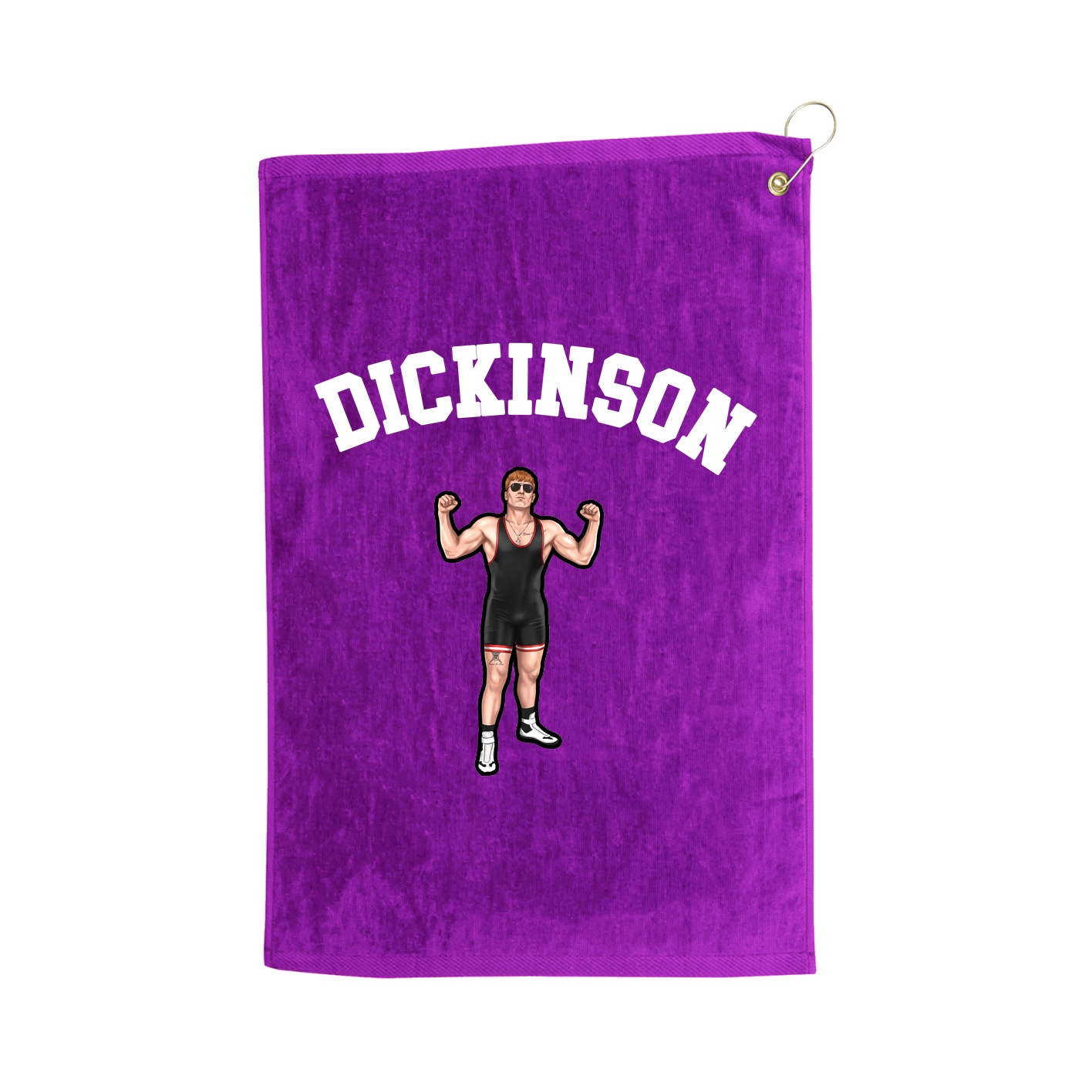 Golf Towel — Shirsey Arch in Purple